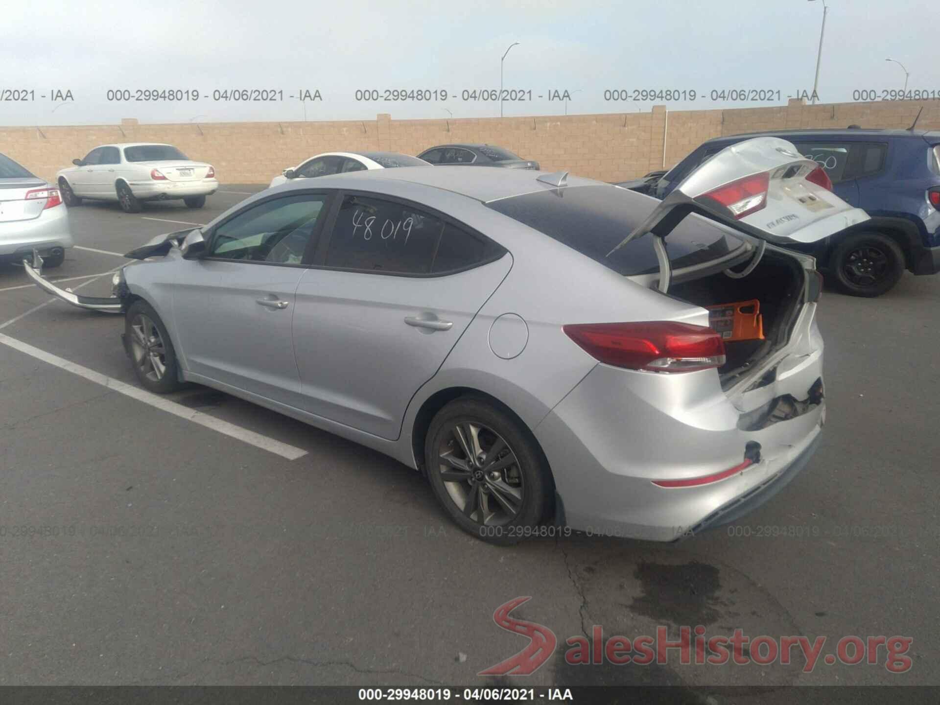 5NPD84LF3JH340099 2018 HYUNDAI ELANTRA