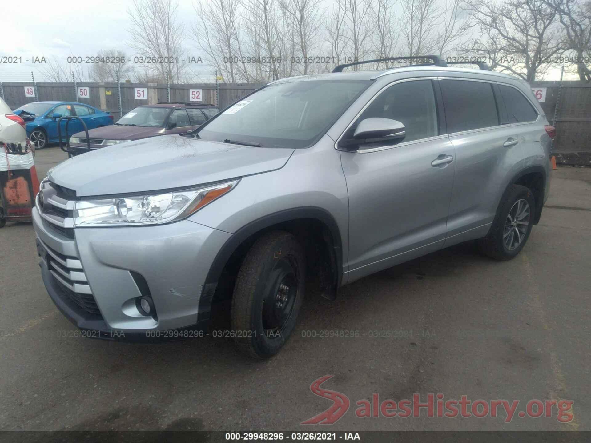 5TDJZRFH6JS491927 2018 TOYOTA HIGHLANDER