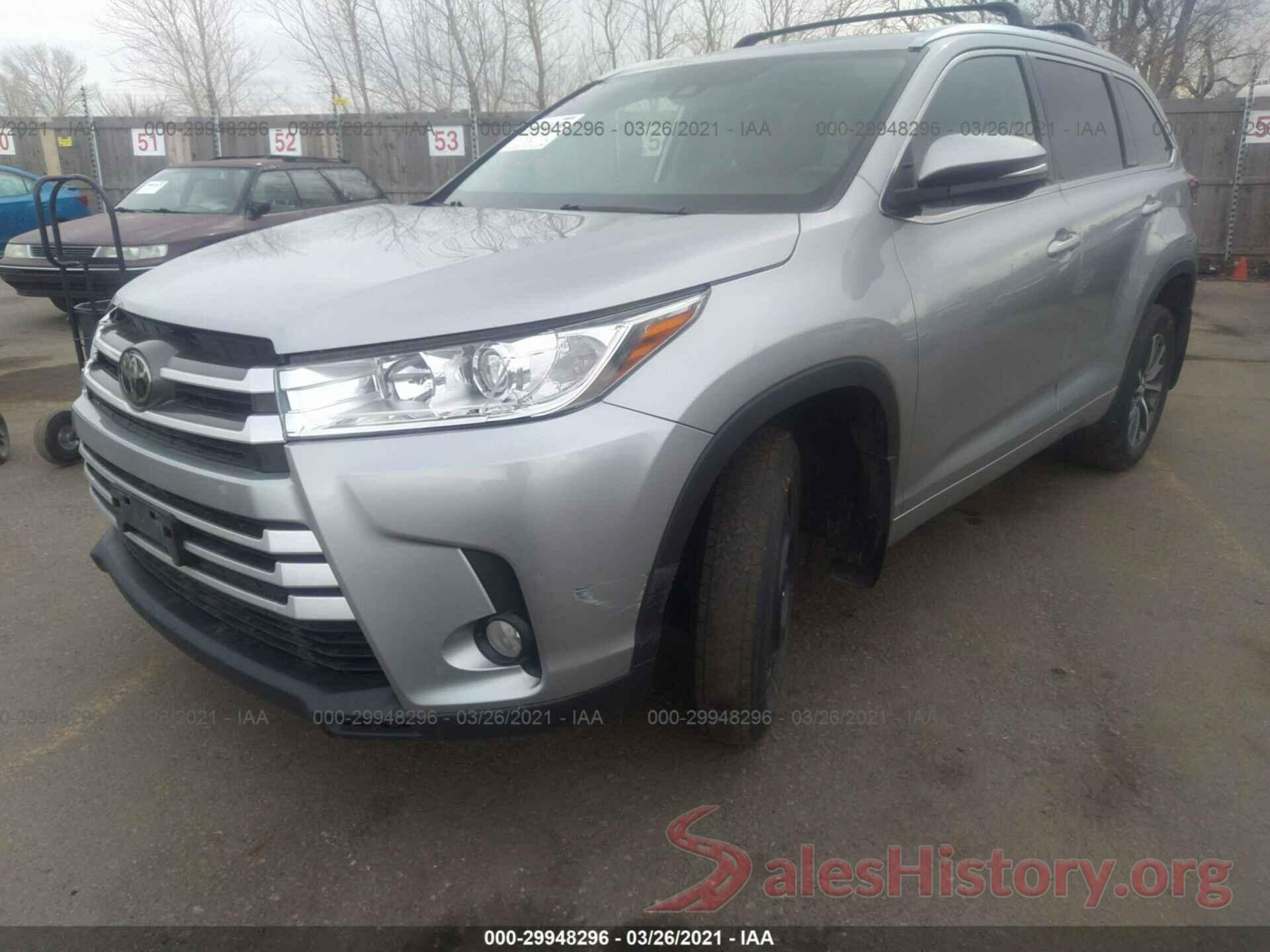 5TDJZRFH6JS491927 2018 TOYOTA HIGHLANDER