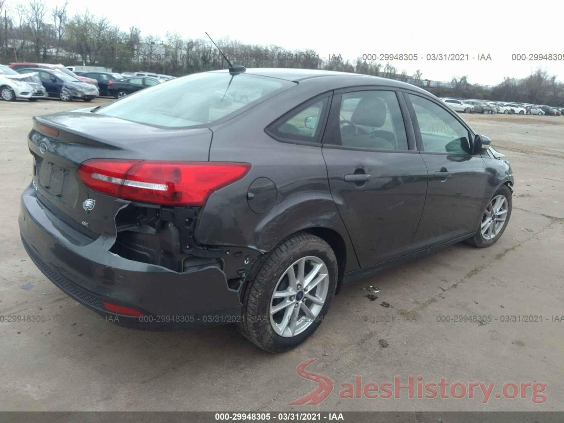 1FADP3F23GL256591 2016 FORD FOCUS