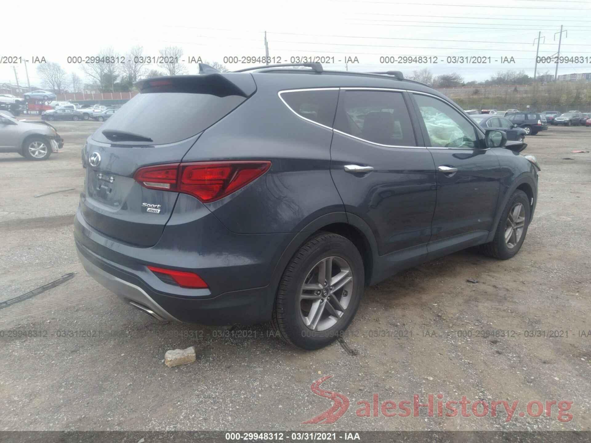 5NMZUDLB1HH037294 2017 HYUNDAI SANTA FE SPORT