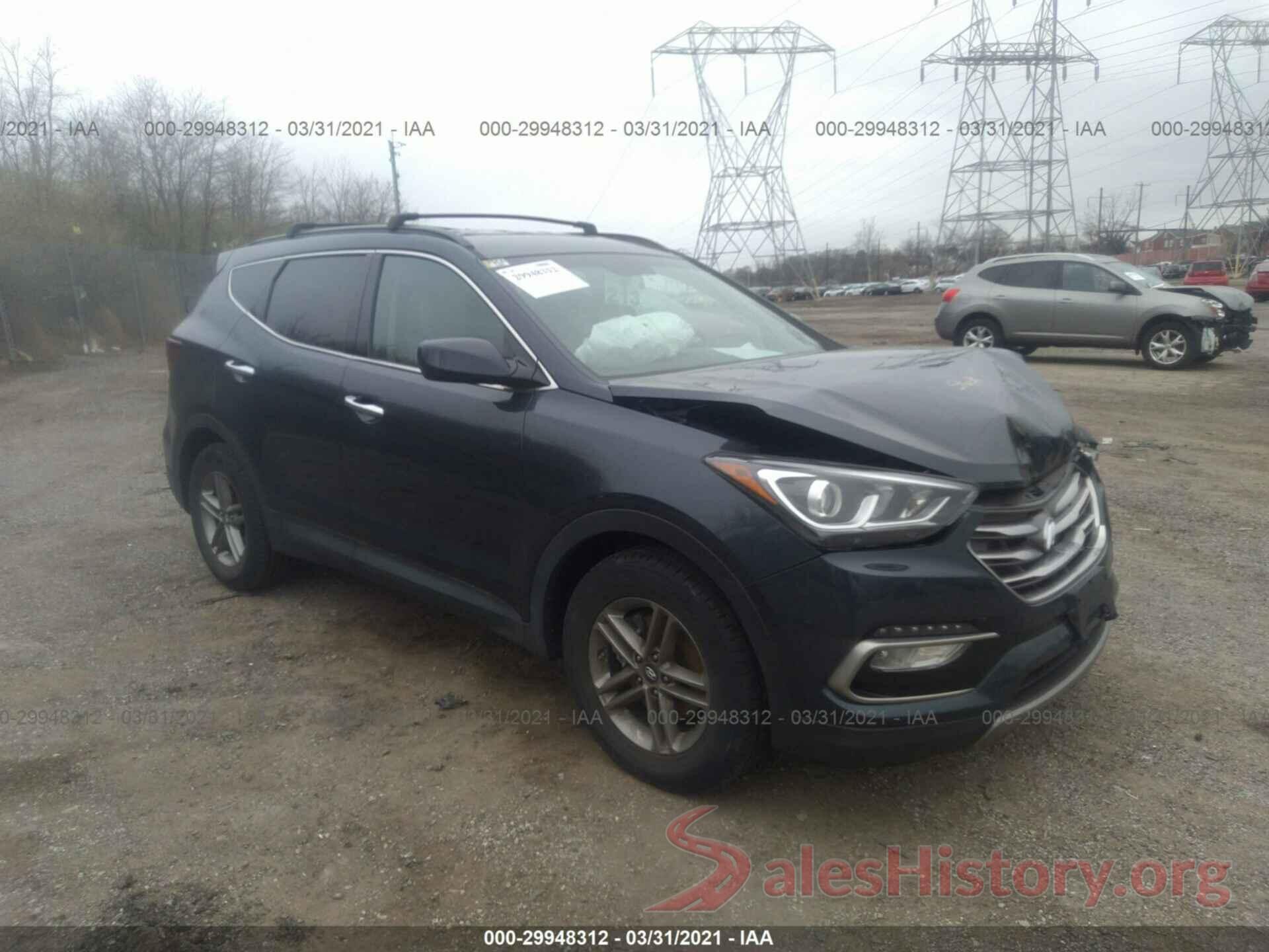 5NMZUDLB1HH037294 2017 HYUNDAI SANTA FE SPORT