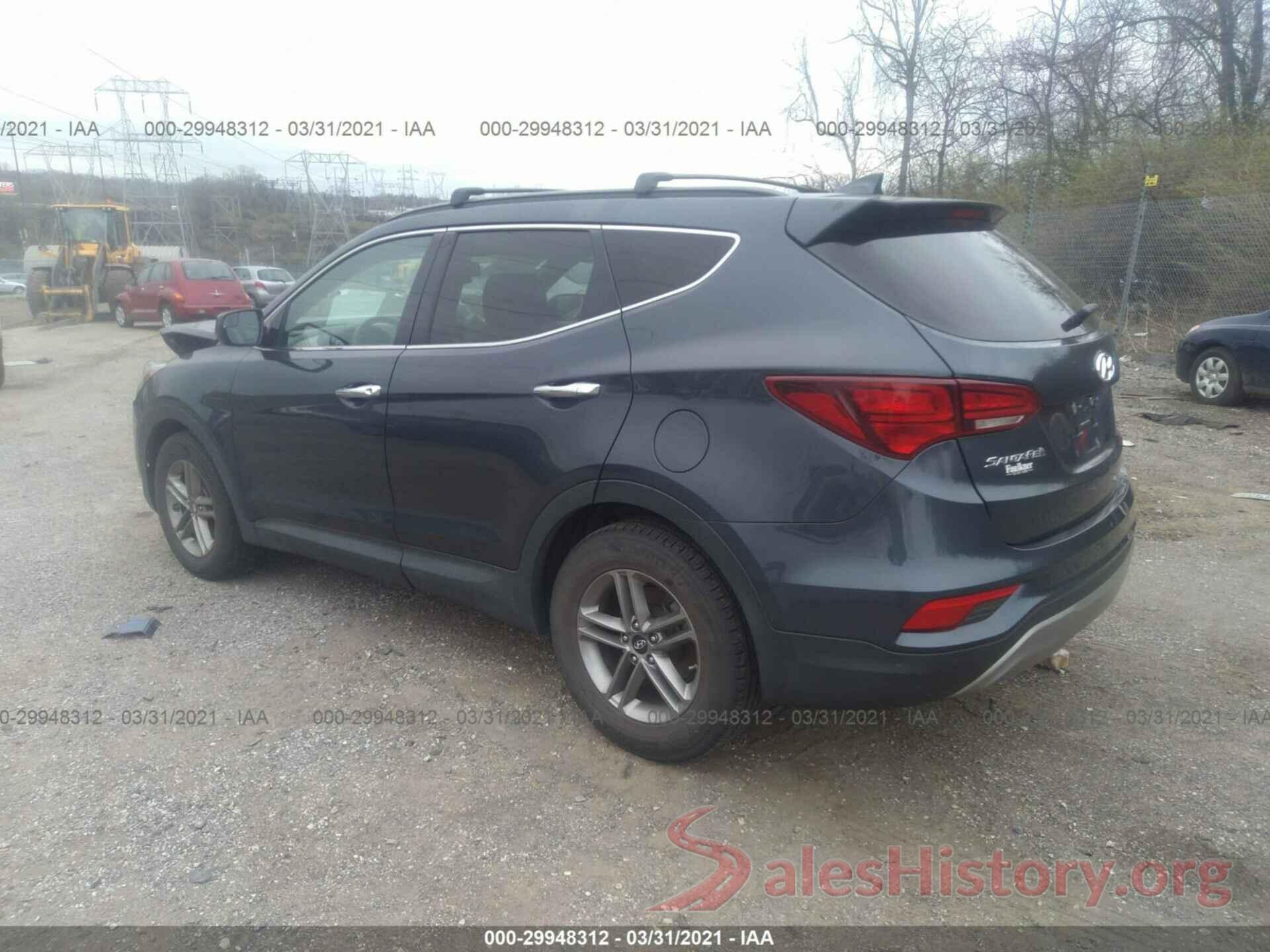 5NMZUDLB1HH037294 2017 HYUNDAI SANTA FE SPORT