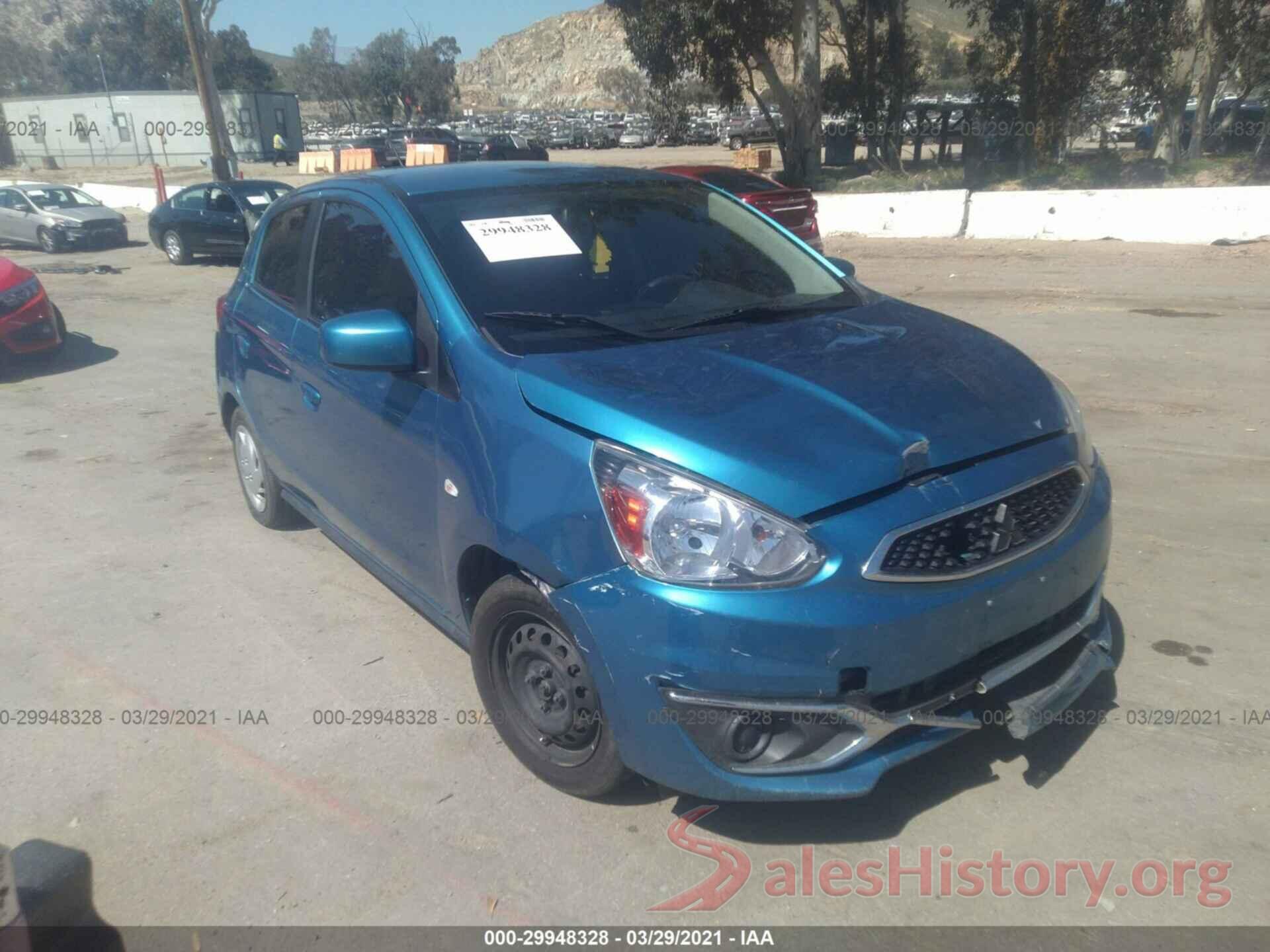 ML32A3HJ4HH004086 2017 MITSUBISHI MIRAGE