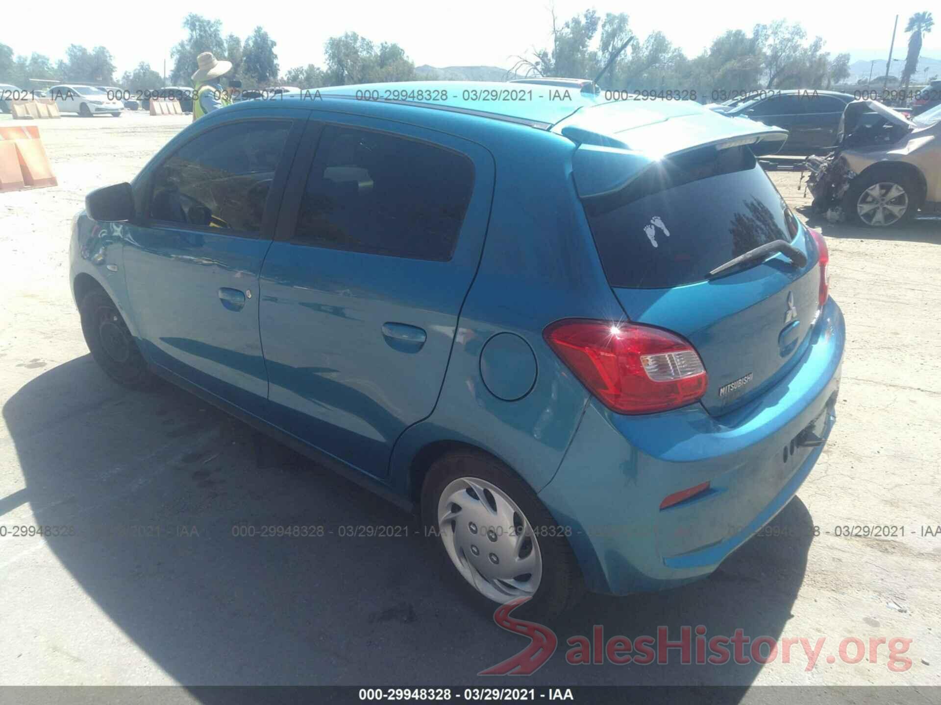 ML32A3HJ4HH004086 2017 MITSUBISHI MIRAGE