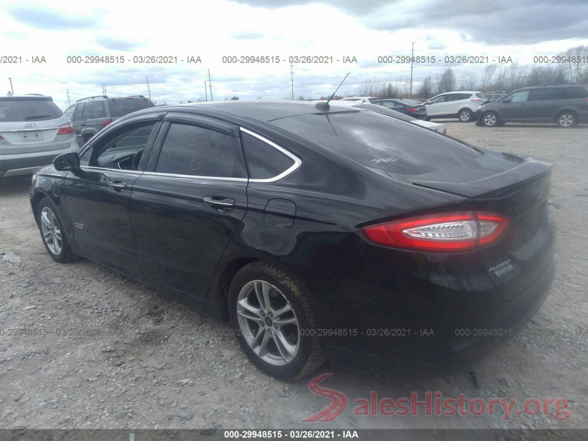 3FA6P0SU0GR169215 2016 FORD FUSION ENERGI