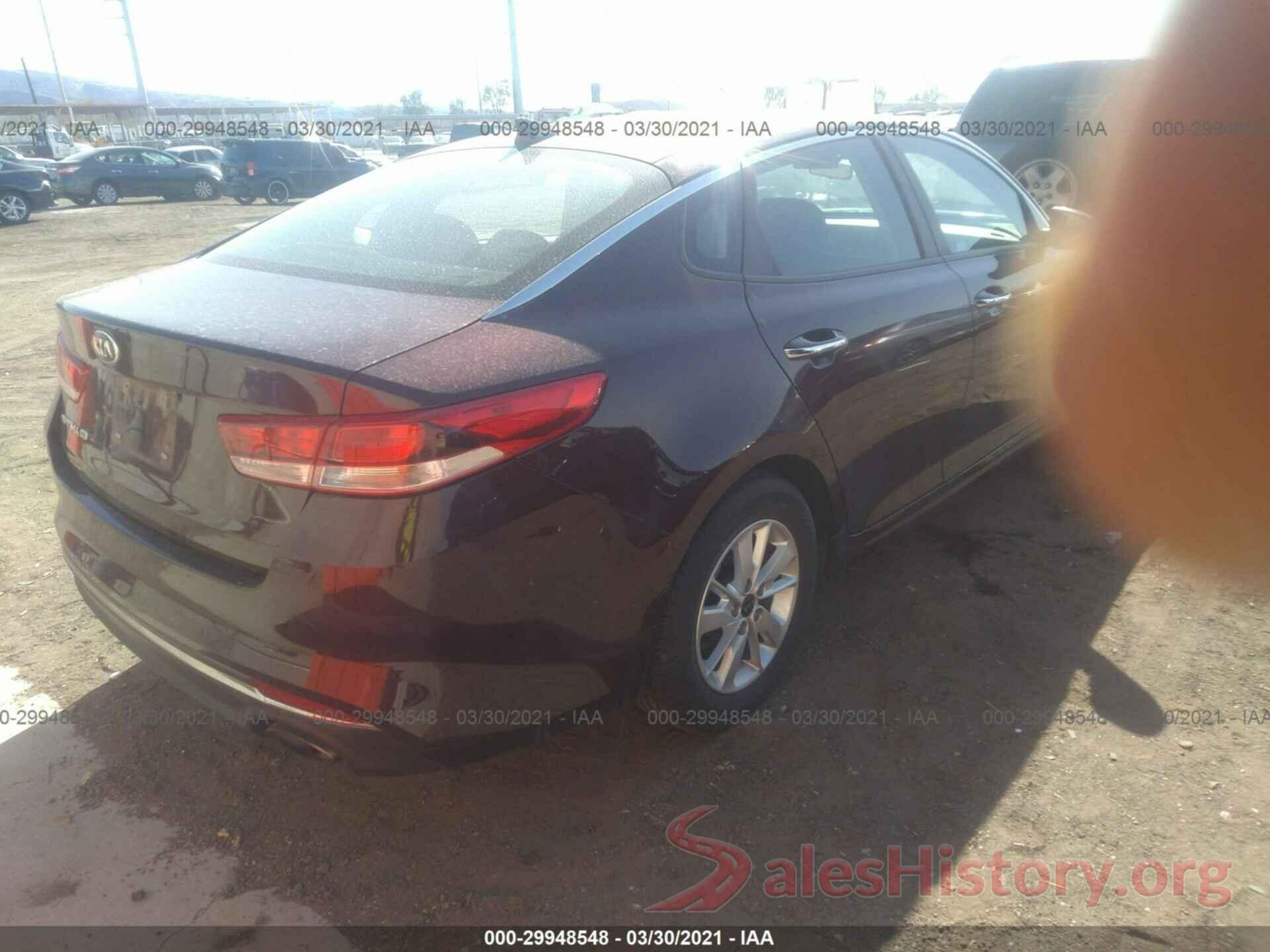 5XXGT4L36GG018644 2016 KIA OPTIMA