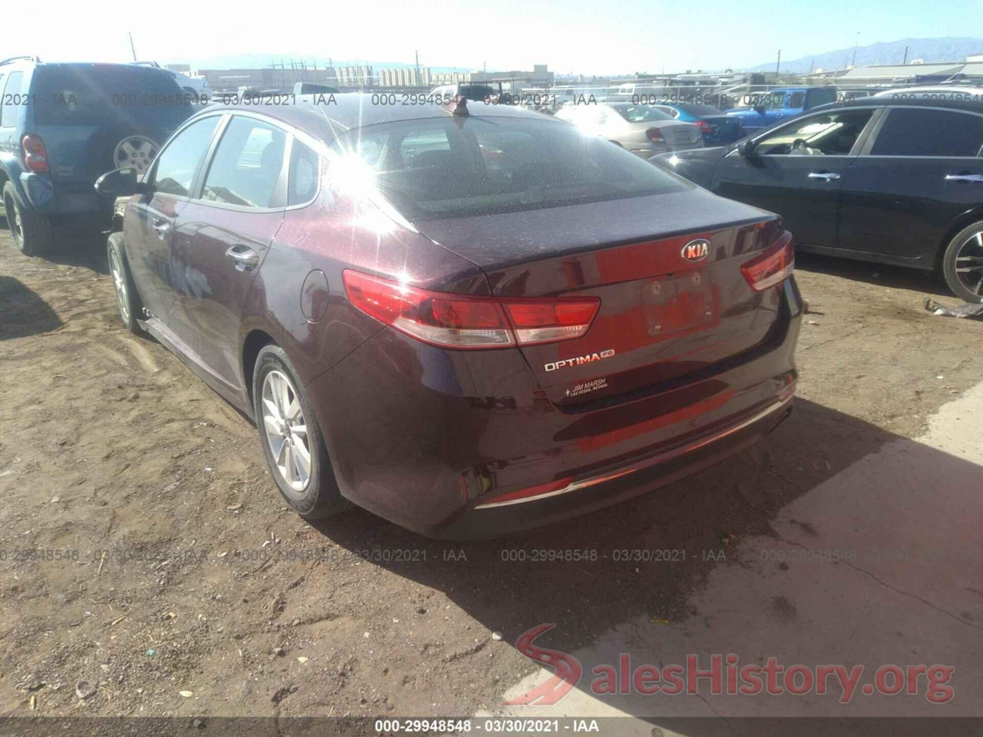 5XXGT4L36GG018644 2016 KIA OPTIMA