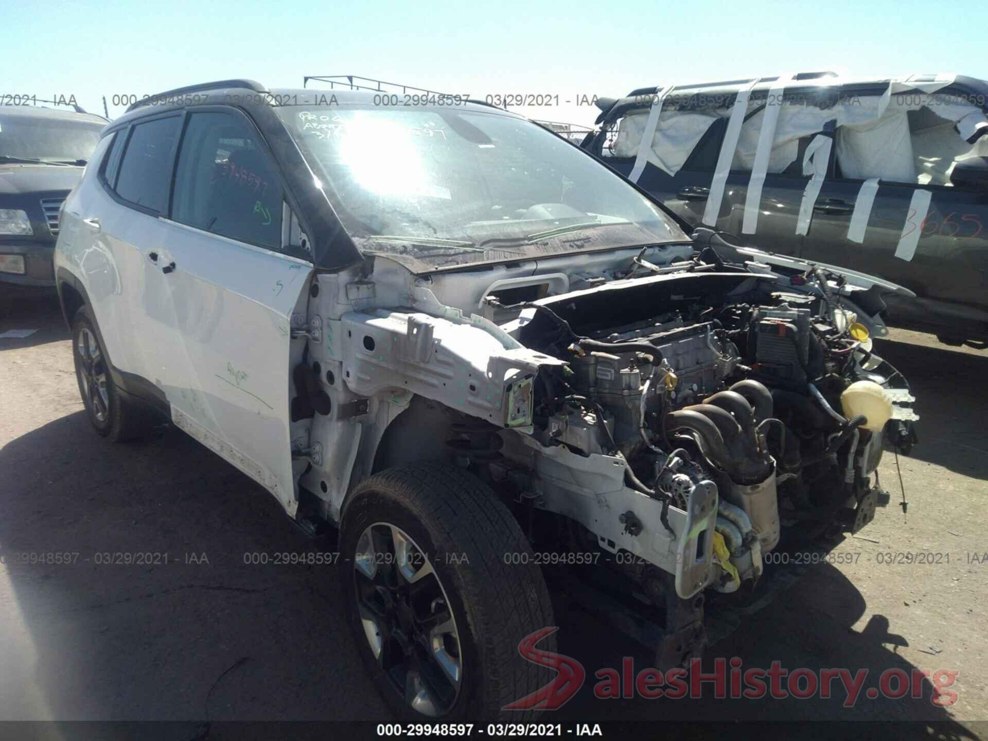 3C4NJDDB2HT606985 2017 JEEP COMPASS