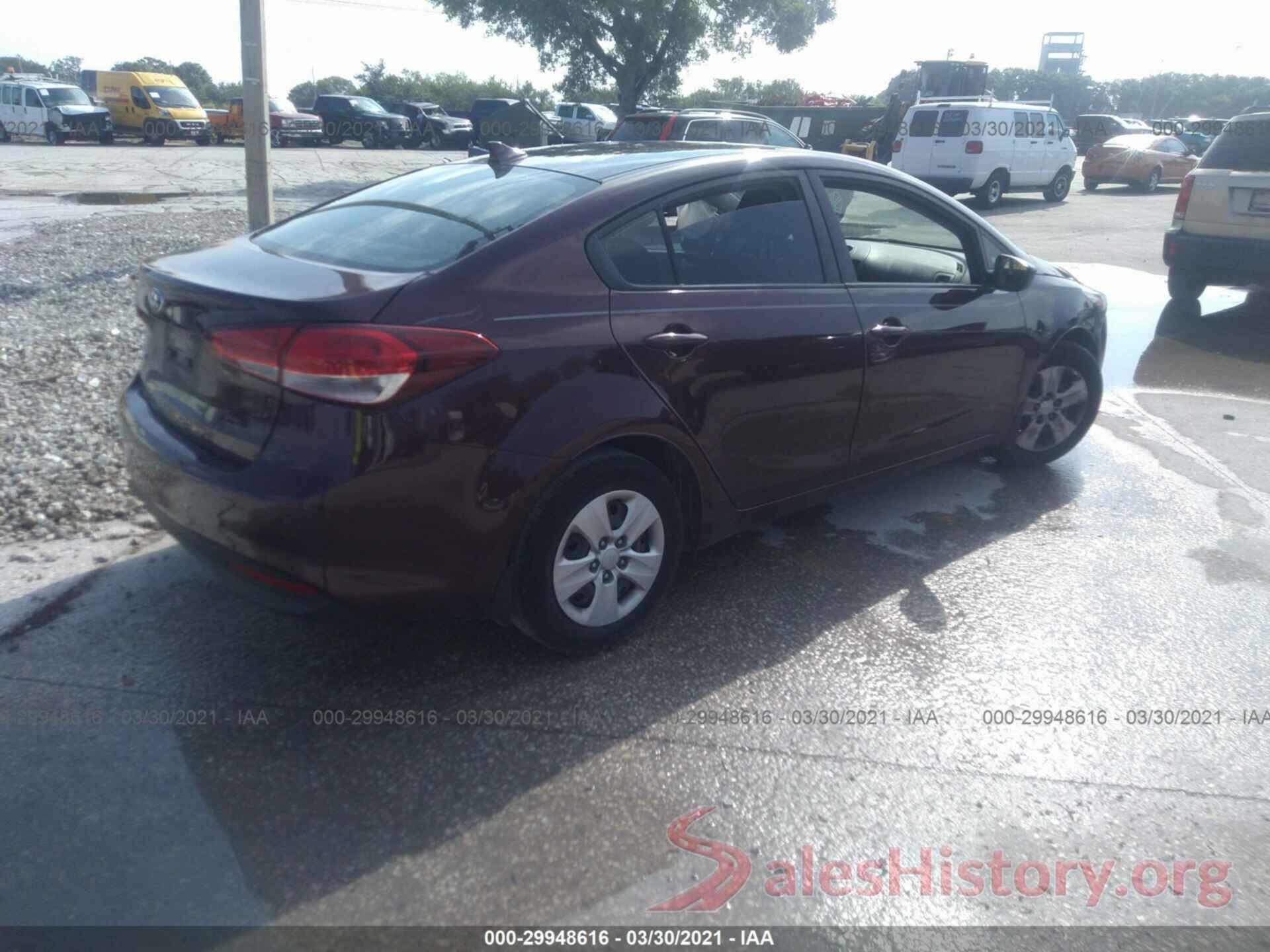 3KPFK4A76JE258197 2018 KIA FORTE