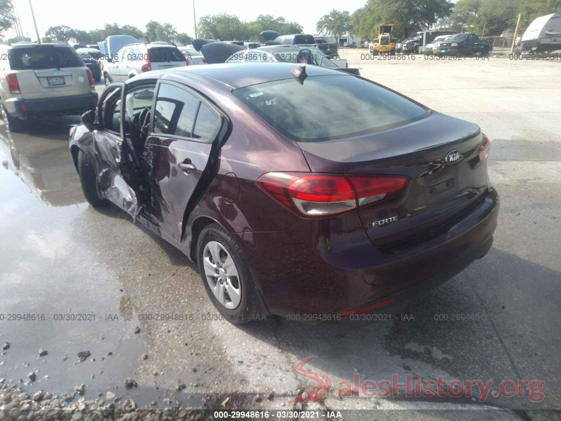 3KPFK4A76JE258197 2018 KIA FORTE