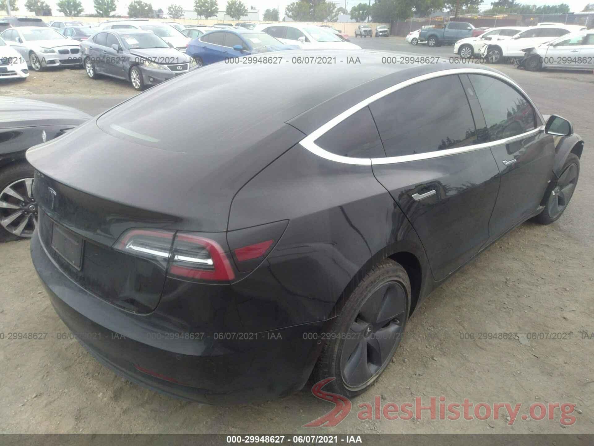 5YJ3E1EA8KF399721 2019 TESLA MODEL 3