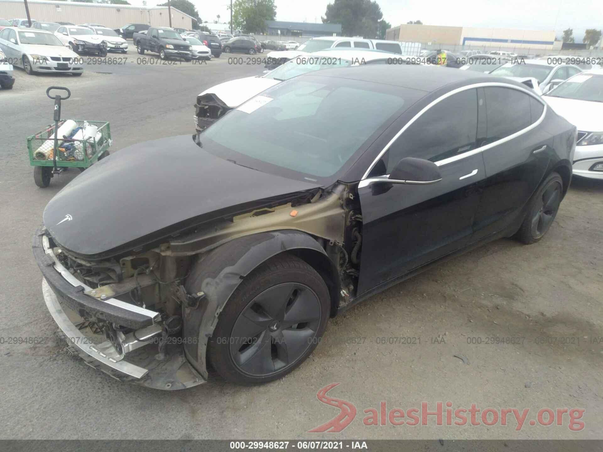 5YJ3E1EA8KF399721 2019 TESLA MODEL 3