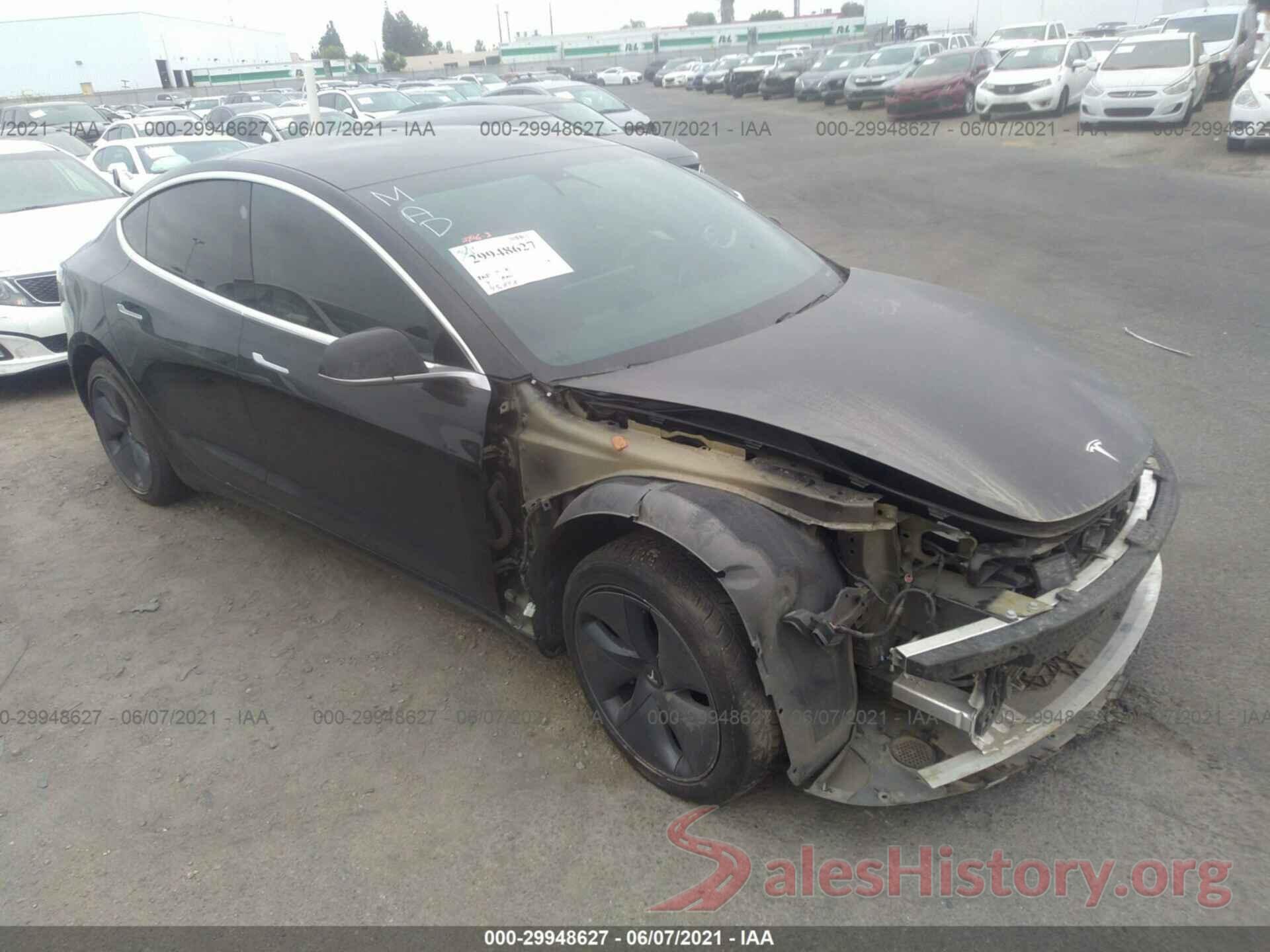 5YJ3E1EA8KF399721 2019 TESLA MODEL 3