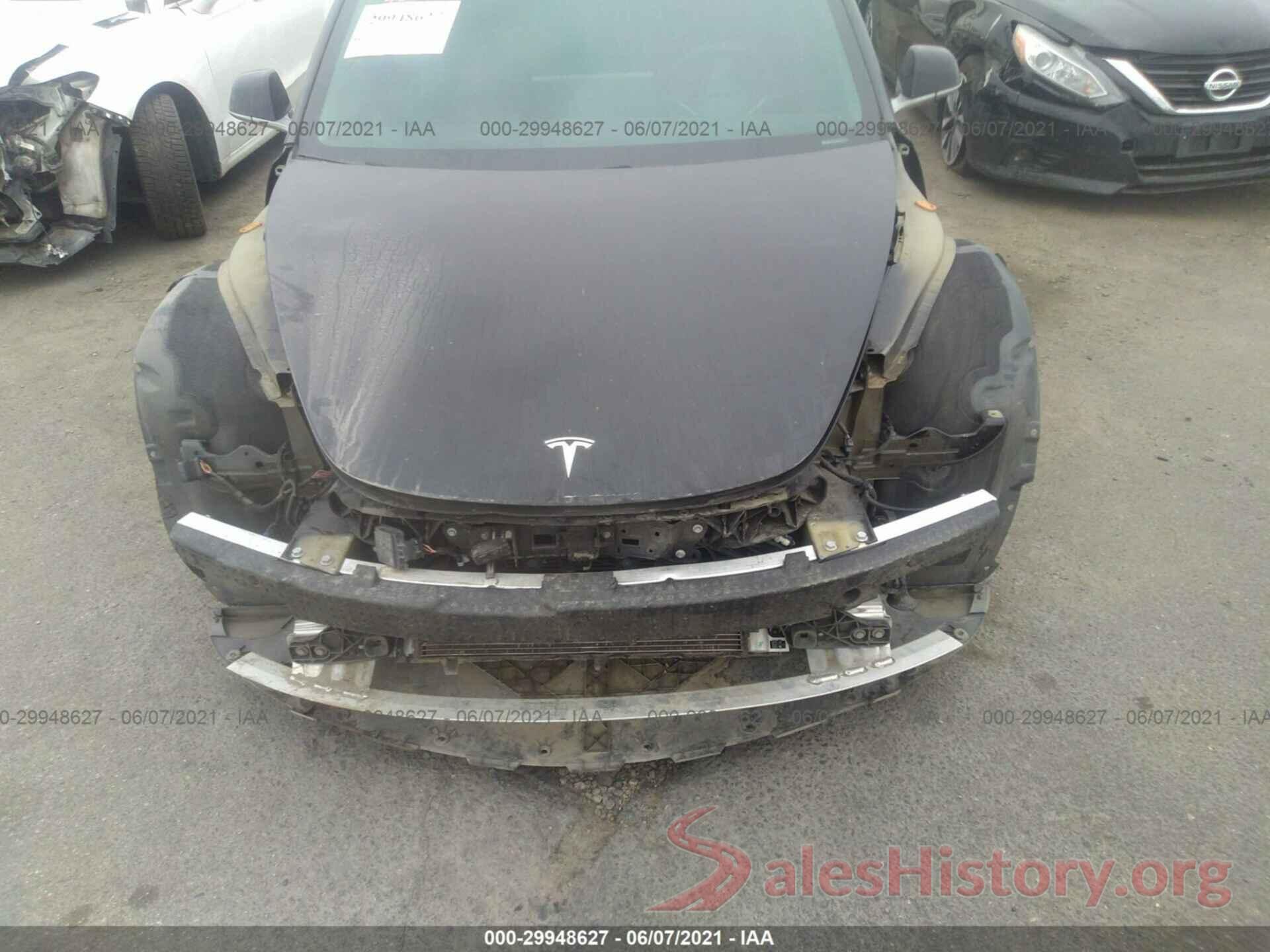 5YJ3E1EA8KF399721 2019 TESLA MODEL 3