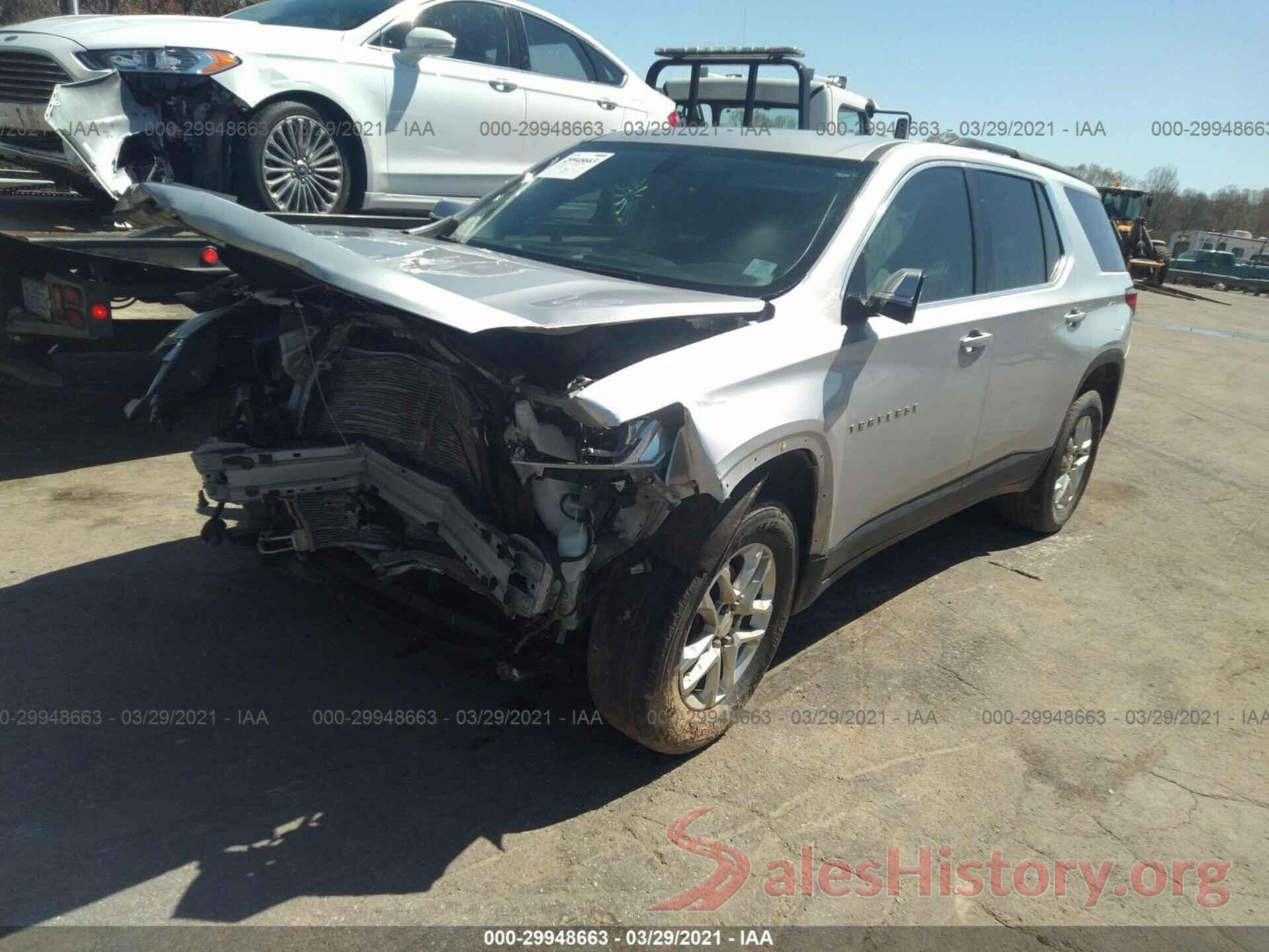 1GNERGKW0KJ166044 2019 CHEVROLET TRAVERSE