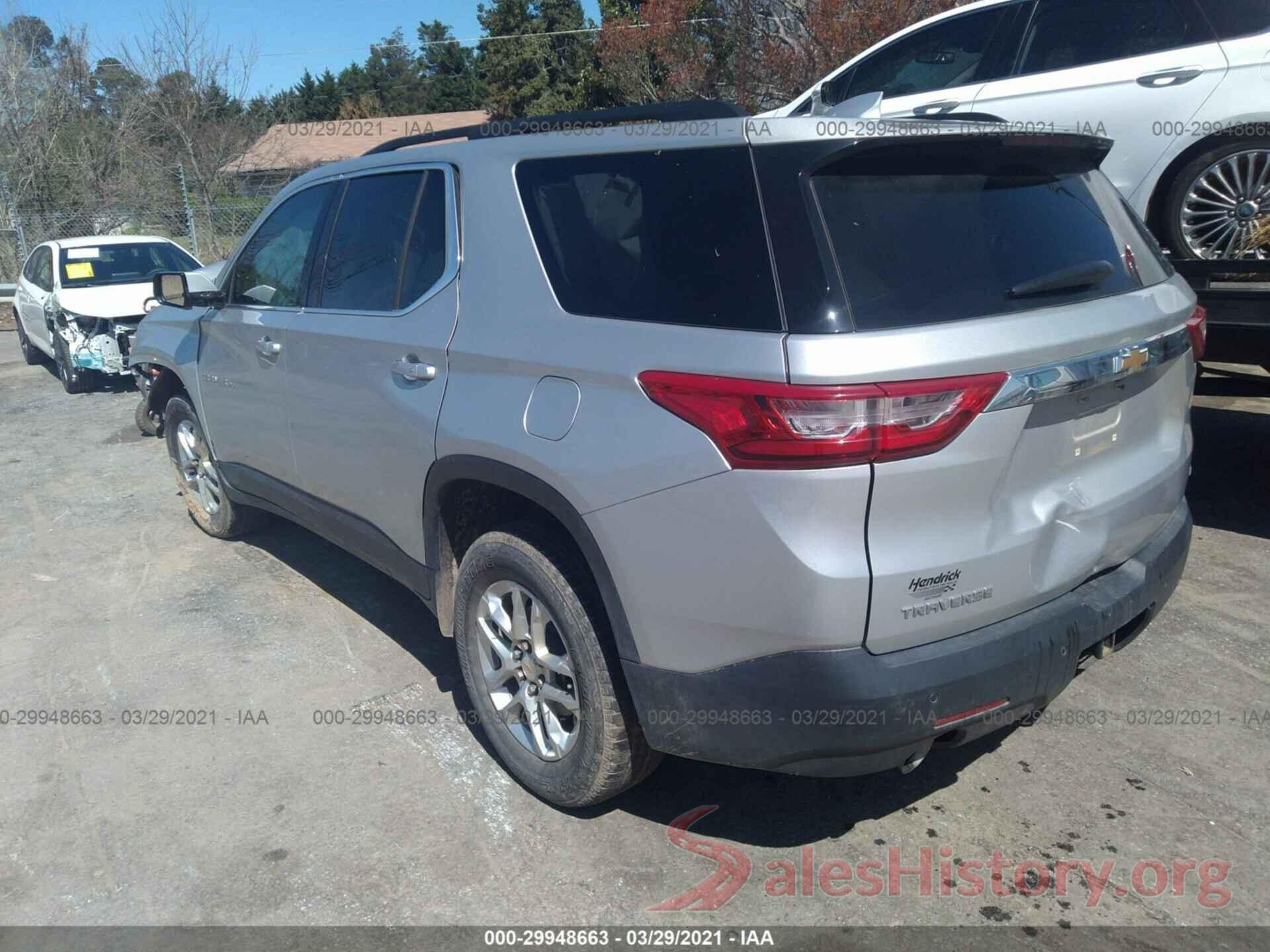 1GNERGKW0KJ166044 2019 CHEVROLET TRAVERSE