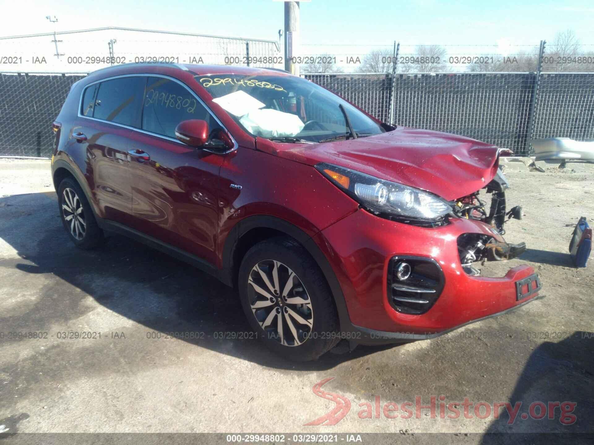 KNDPNCAC5K7511899 2019 KIA SPORTAGE