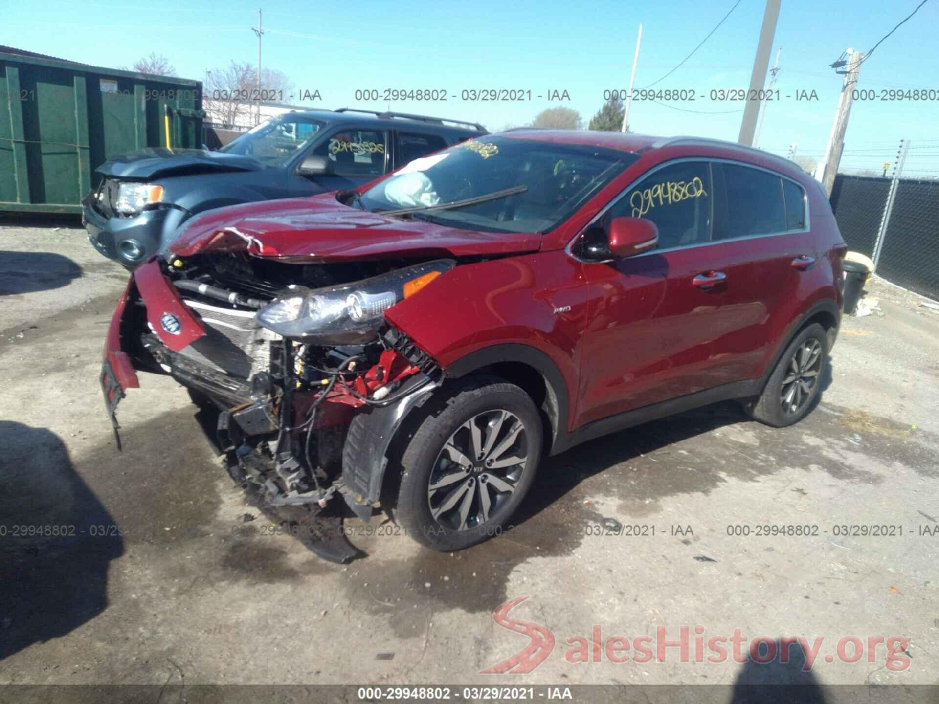 KNDPNCAC5K7511899 2019 KIA SPORTAGE