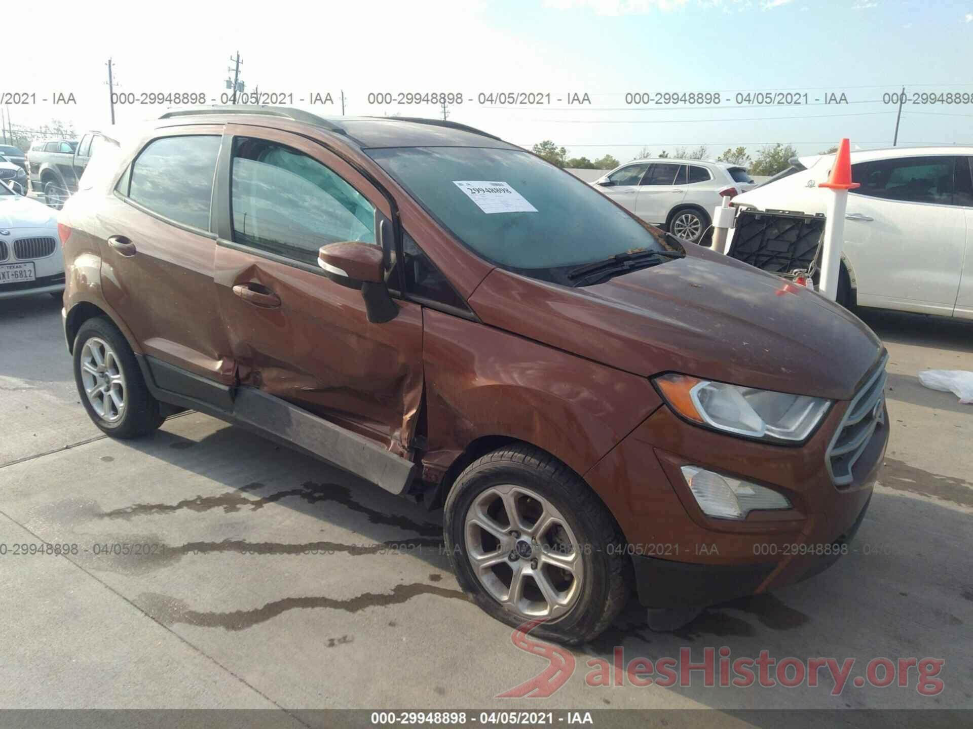 MAJ3P1TE0JC185467 2018 FORD ECOSPORT