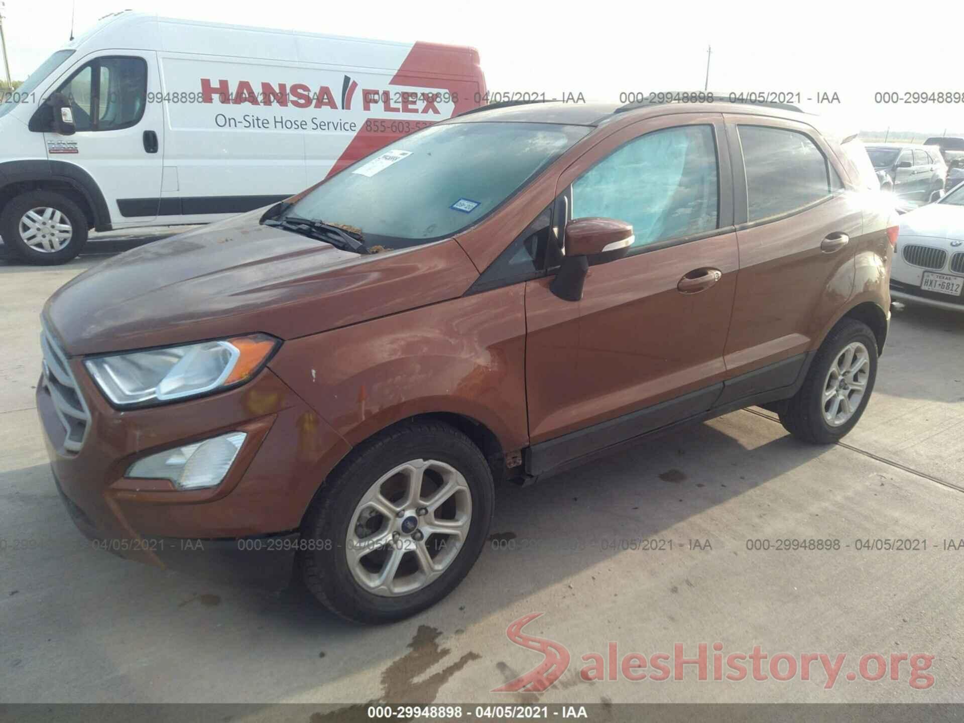 MAJ3P1TE0JC185467 2018 FORD ECOSPORT