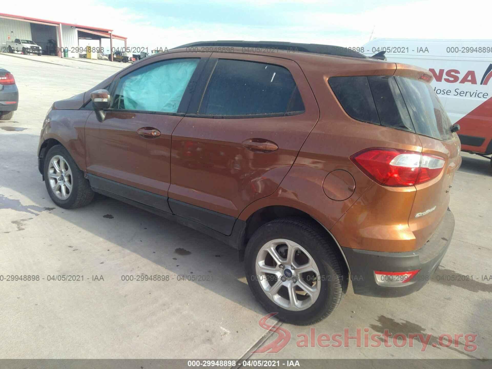 MAJ3P1TE0JC185467 2018 FORD ECOSPORT