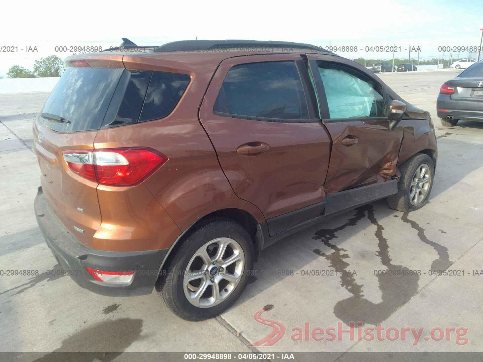 MAJ3P1TE0JC185467 2018 FORD ECOSPORT