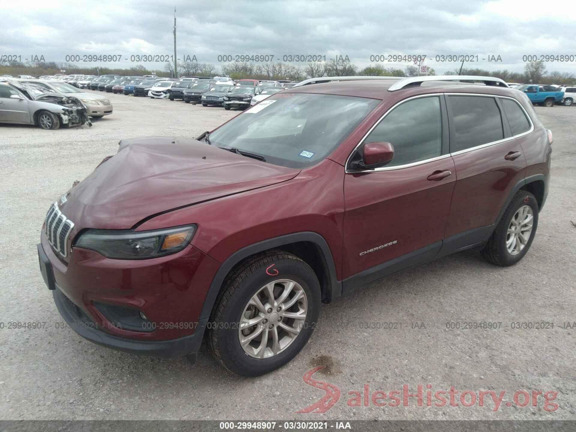 1C4PJMCB0KD168460 2019 JEEP CHEROKEE