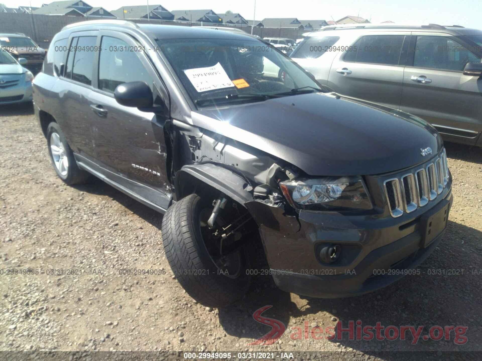 1C4NJCBA3HD146925 2017 JEEP COMPASS