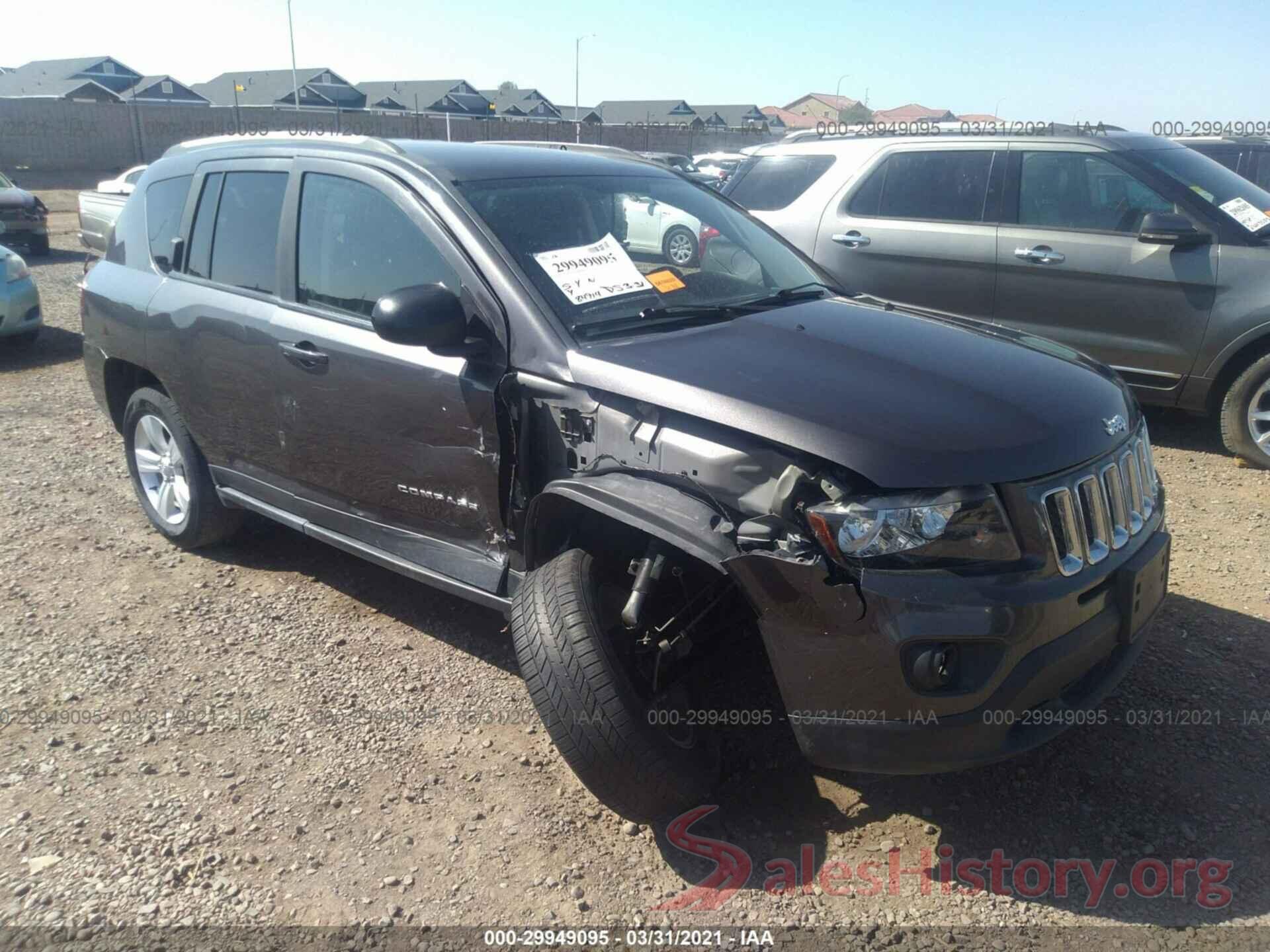 1C4NJCBA3HD146925 2017 JEEP COMPASS