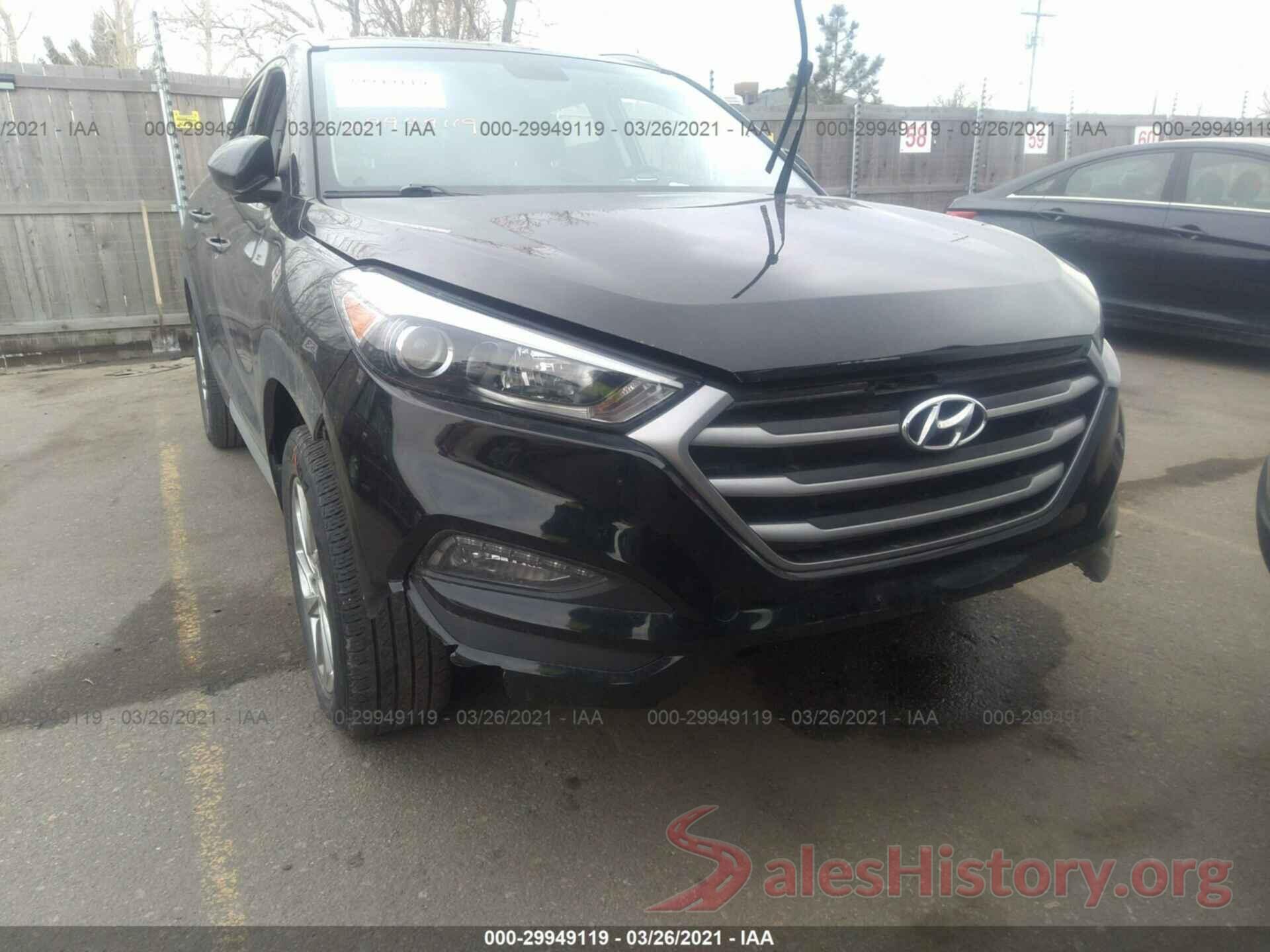 KM8J3CA49HU592951 2017 HYUNDAI TUCSON