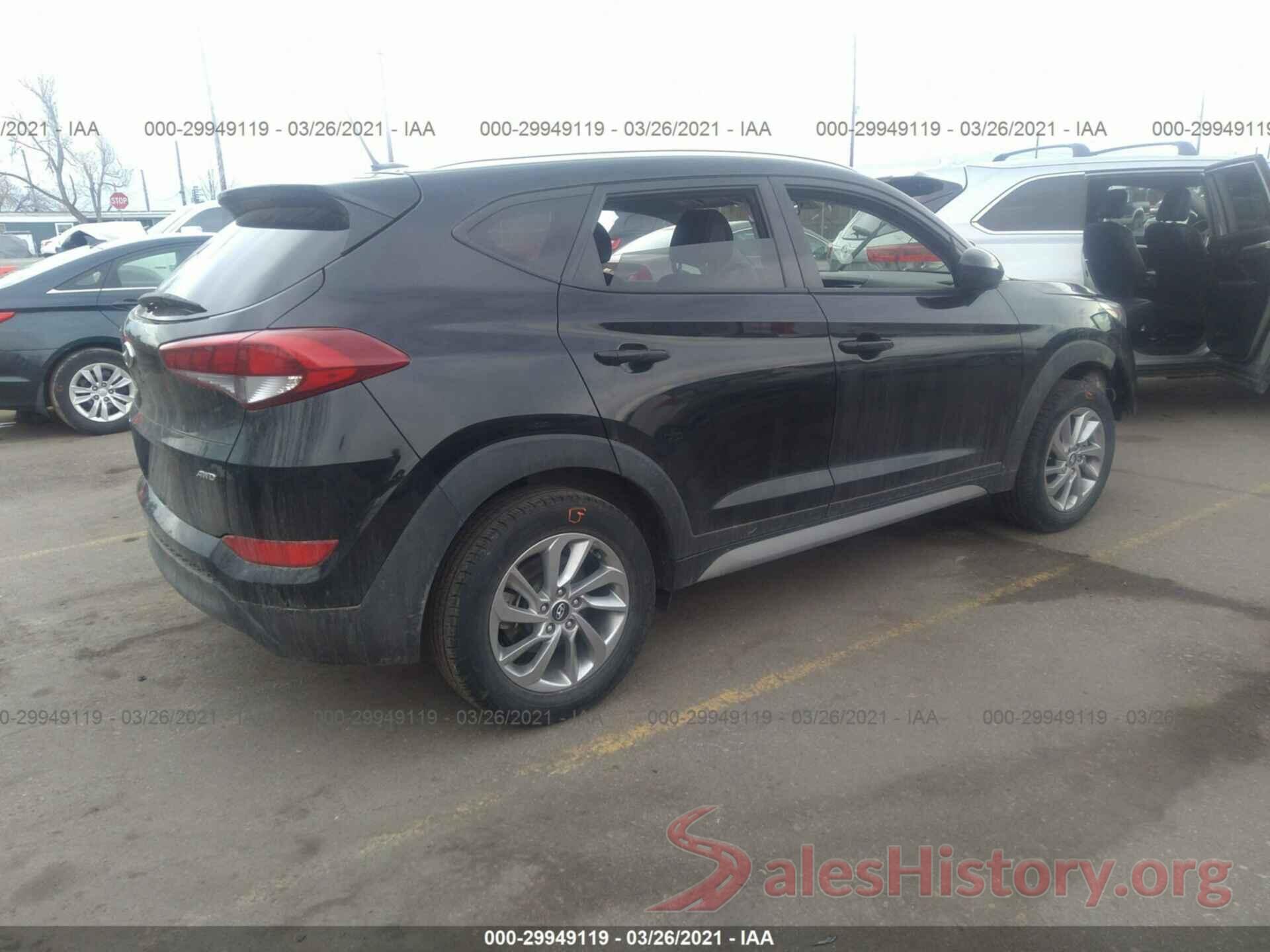 KM8J3CA49HU592951 2017 HYUNDAI TUCSON