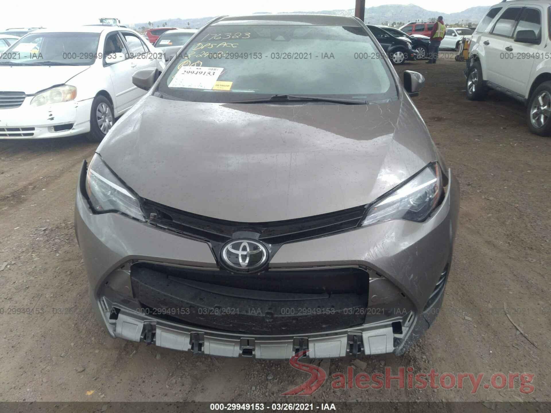 5YFBURHE7JP801579 2018 TOYOTA COROLLA