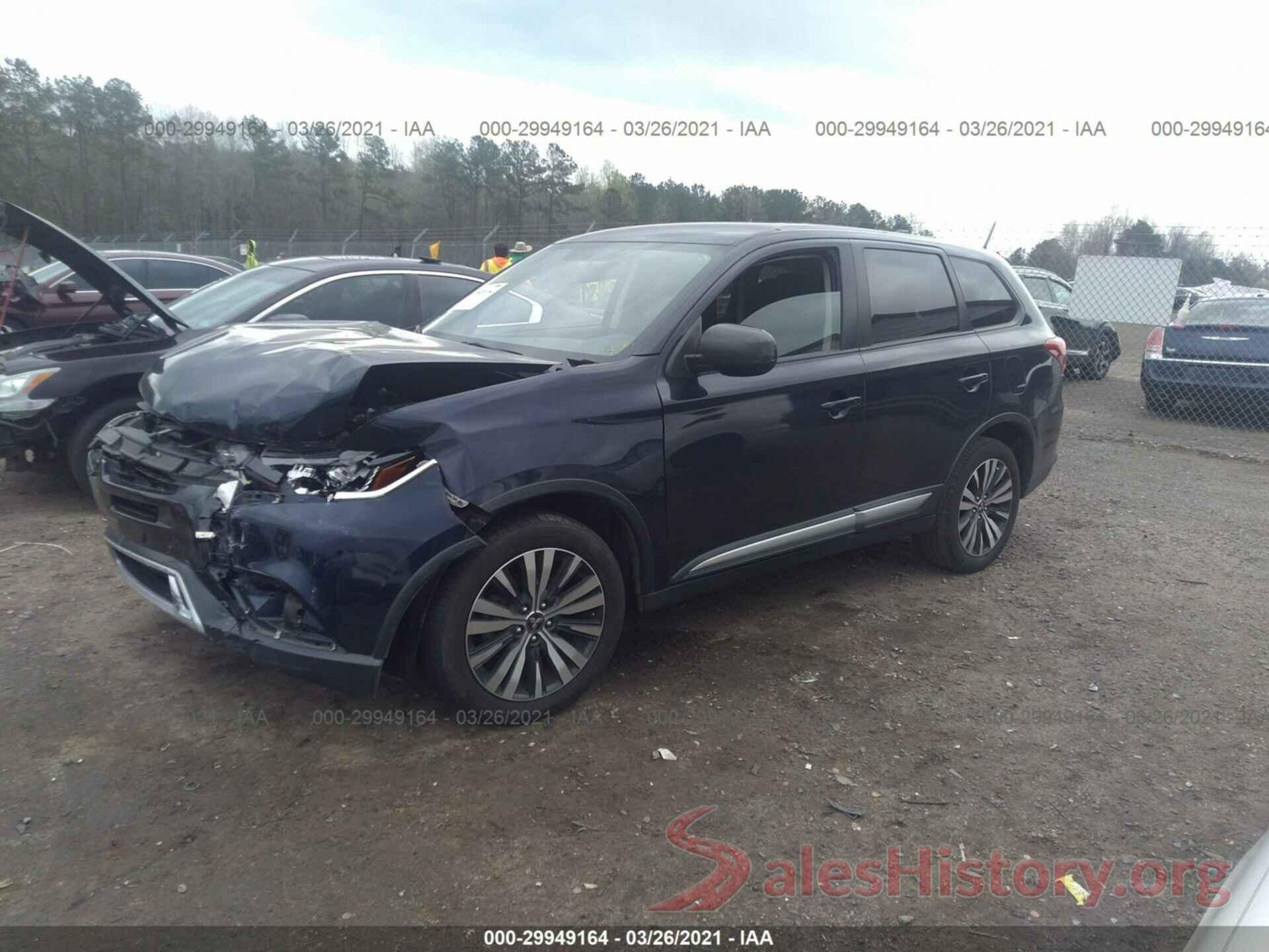 JA4AD2A32KJ000182 2019 MITSUBISHI OUTLANDER