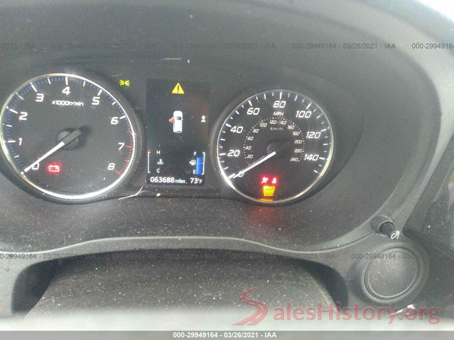 JA4AD2A32KJ000182 2019 MITSUBISHI OUTLANDER