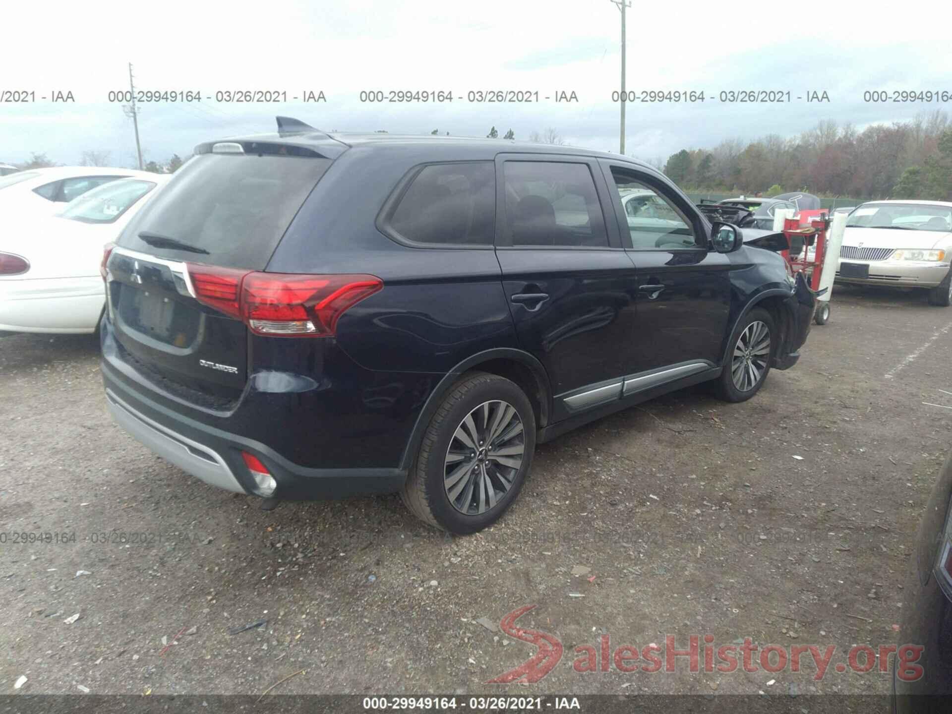 JA4AD2A32KJ000182 2019 MITSUBISHI OUTLANDER