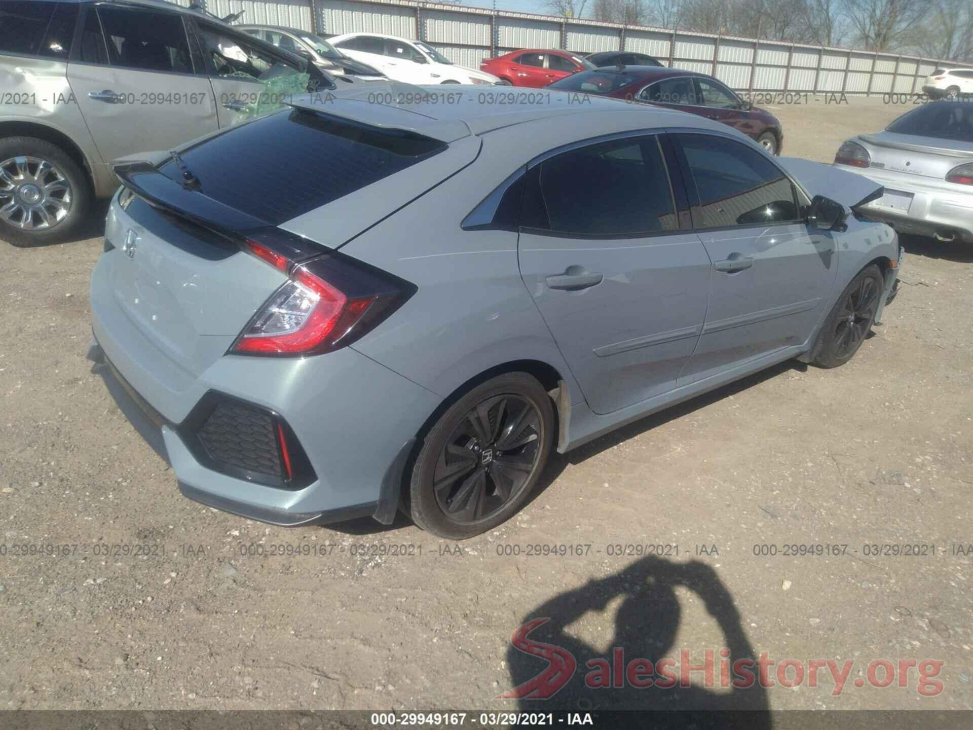 SHHFK7H53HU216210 2017 HONDA CIVIC HATCHBACK