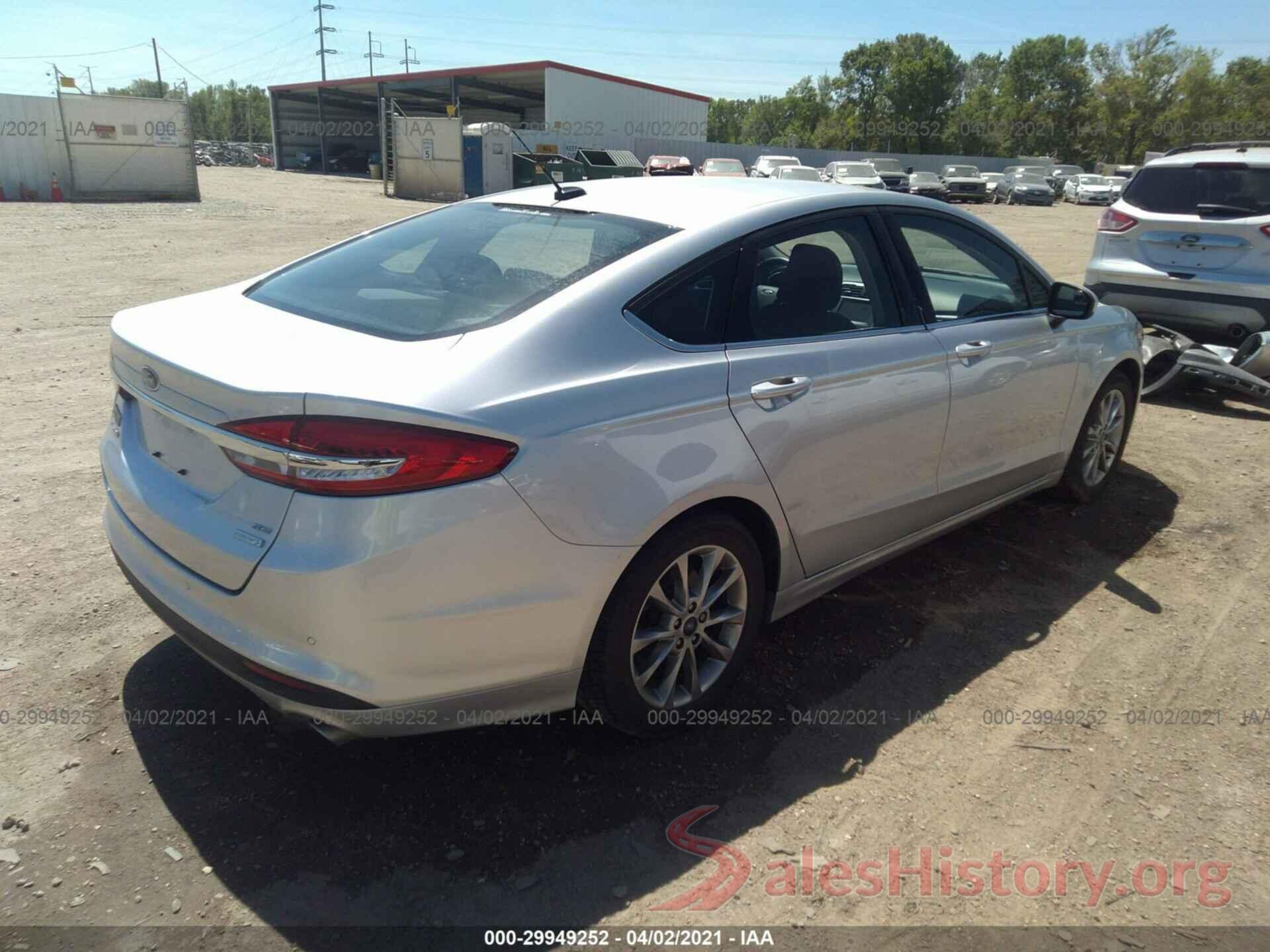 3FA6P0HD9HR289992 2017 FORD FUSION