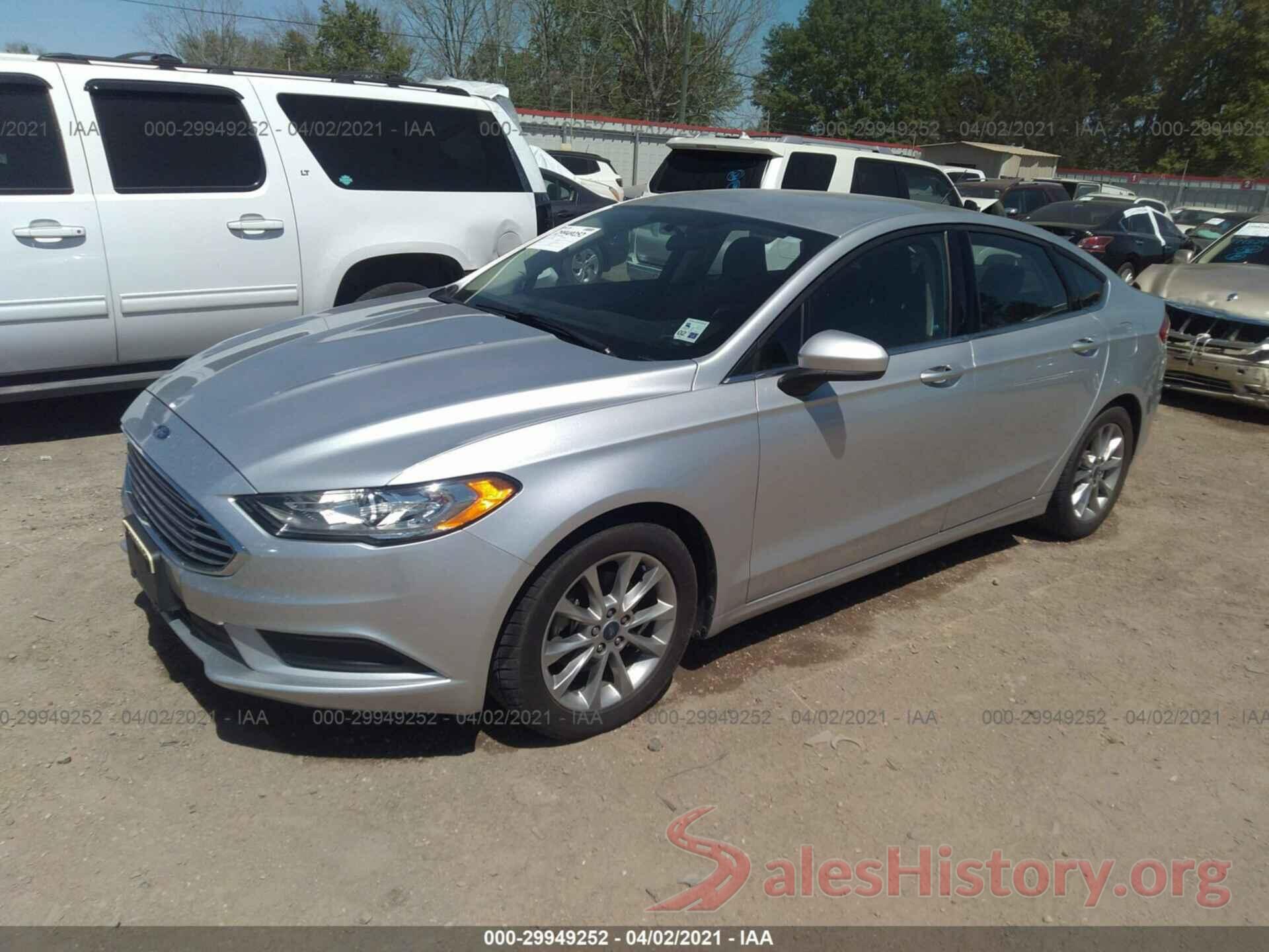 3FA6P0HD9HR289992 2017 FORD FUSION