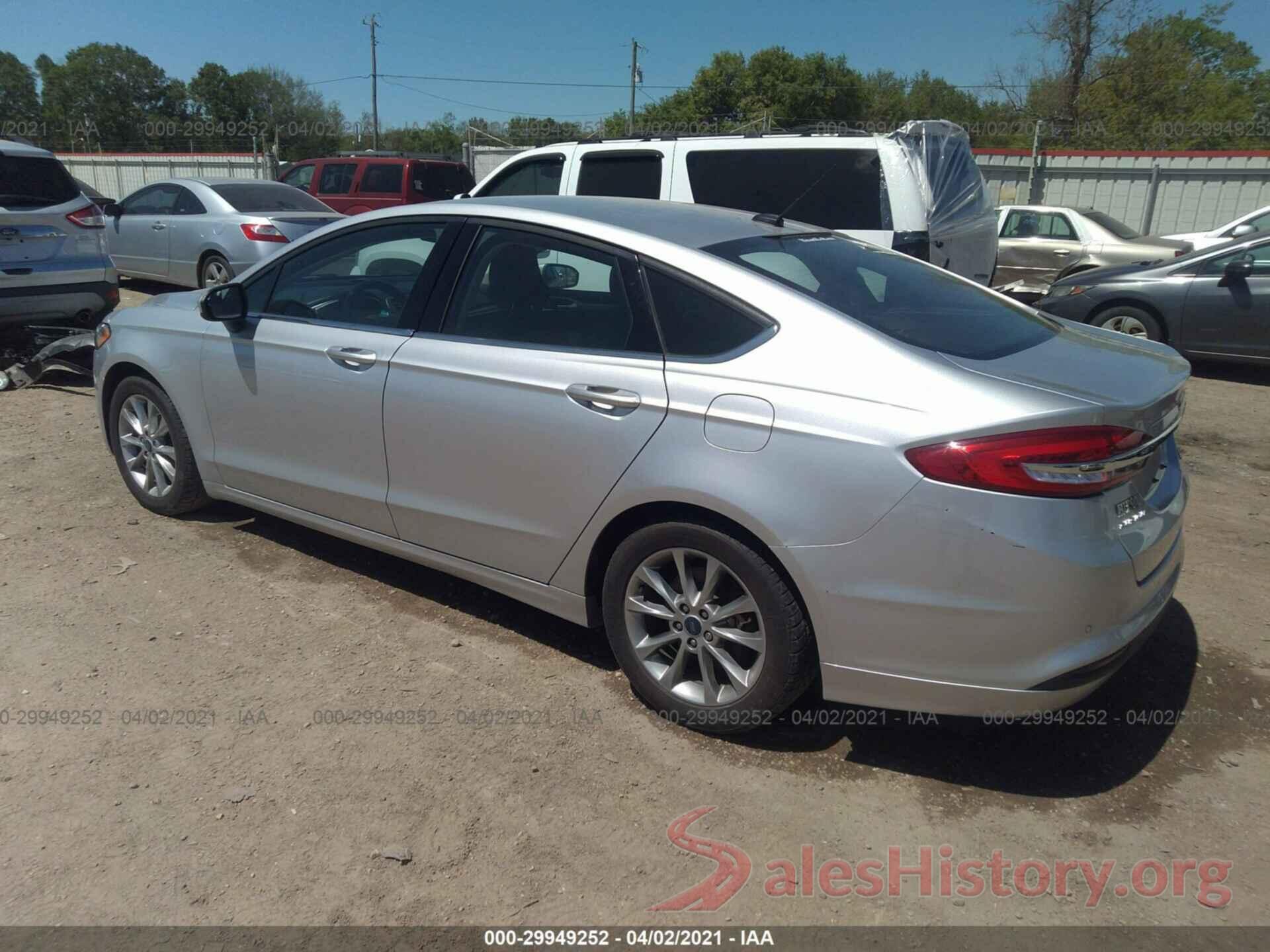 3FA6P0HD9HR289992 2017 FORD FUSION