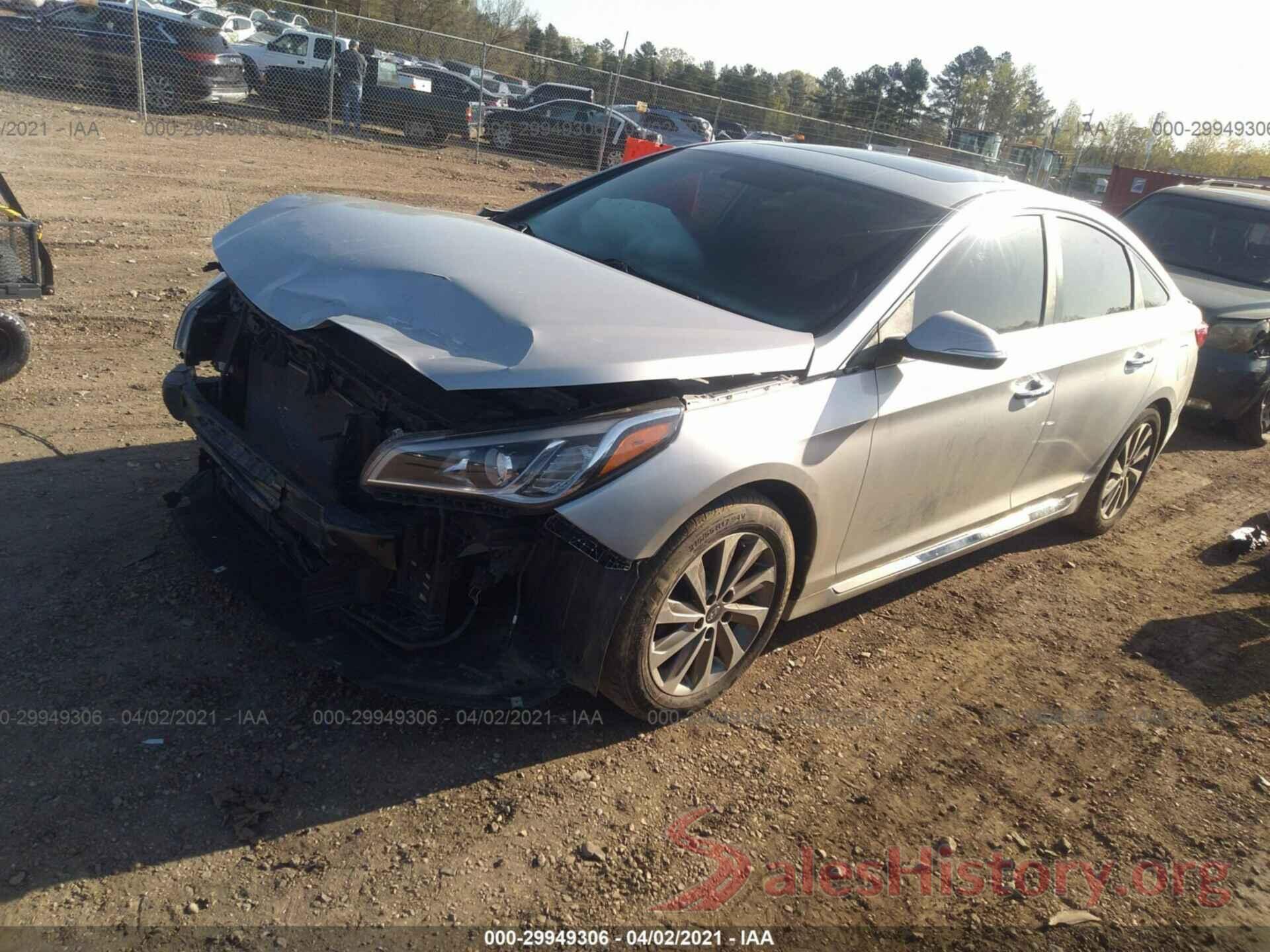 5NPE34AF0GH376203 2016 HYUNDAI SONATA