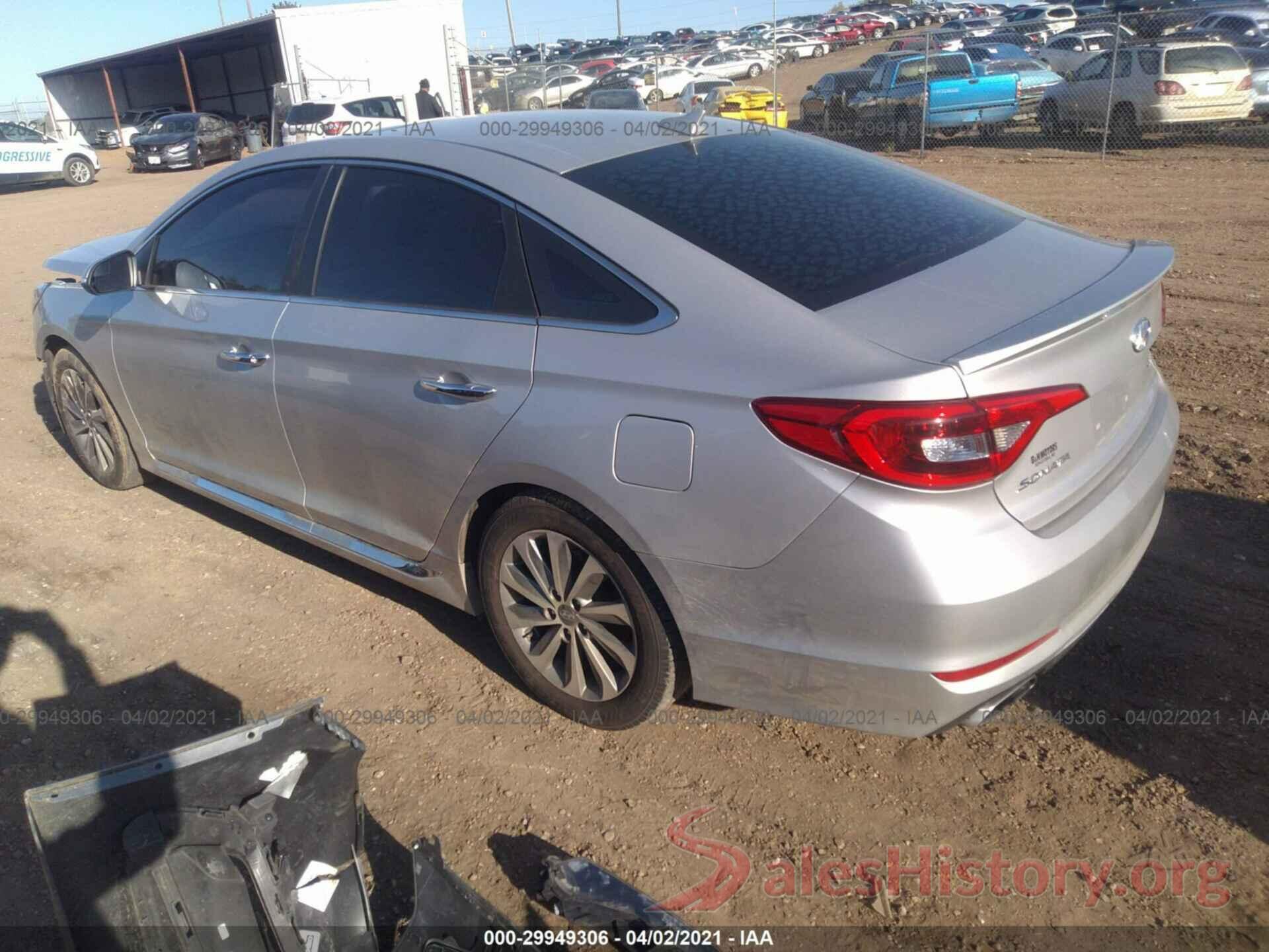 5NPE34AF0GH376203 2016 HYUNDAI SONATA