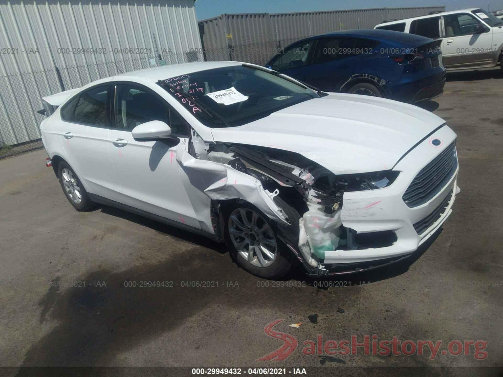 3FA6P0G77GR282162 2016 FORD FUSION