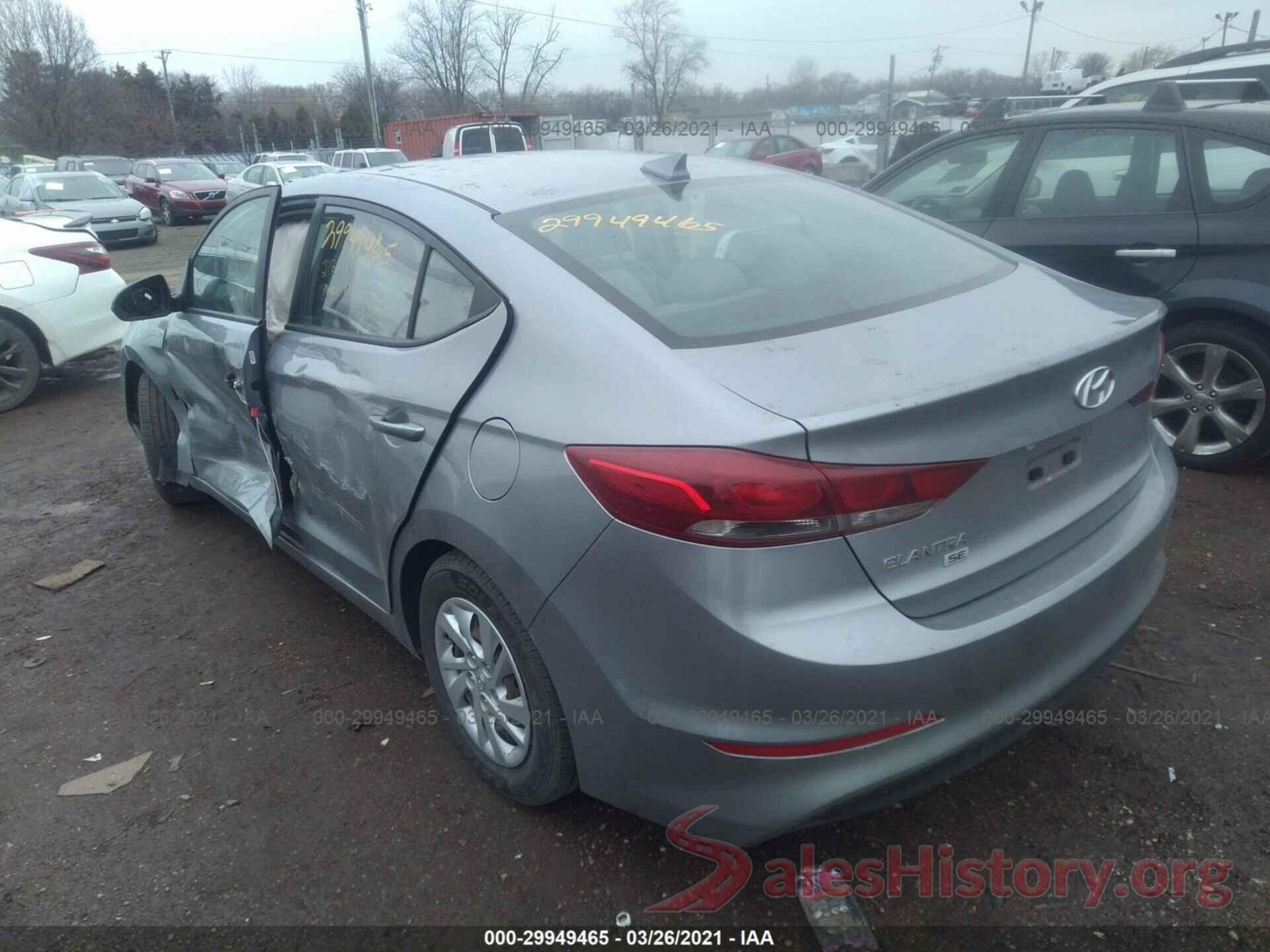 5NPD74LF9HH127316 2017 HYUNDAI ELANTRA