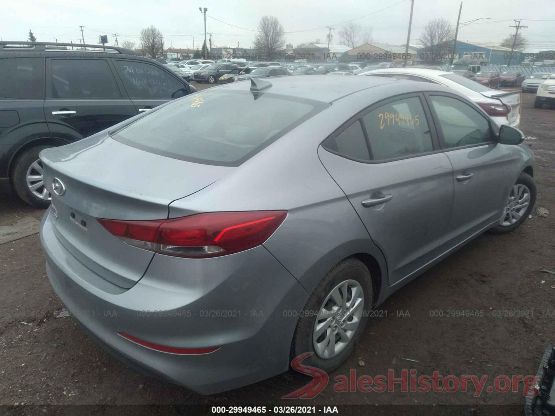 5NPD74LF9HH127316 2017 HYUNDAI ELANTRA