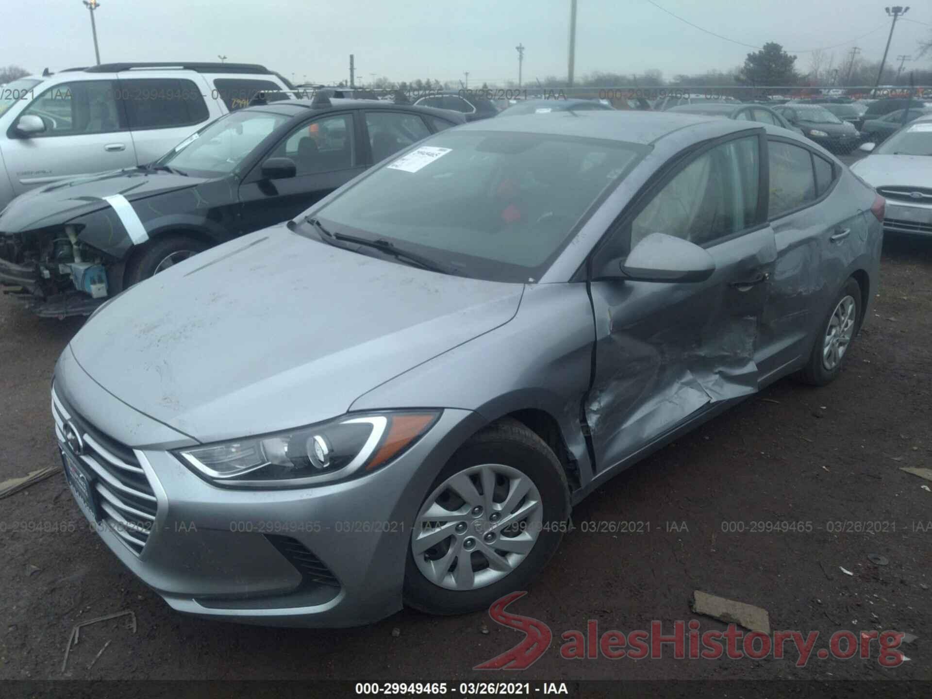 5NPD74LF9HH127316 2017 HYUNDAI ELANTRA