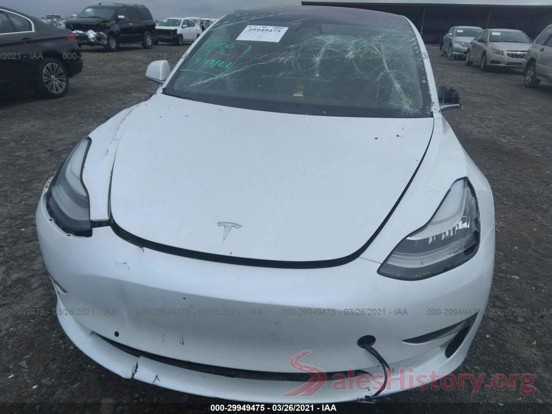 5YJ3E1EA8JF009165 2018 TESLA MODEL 3