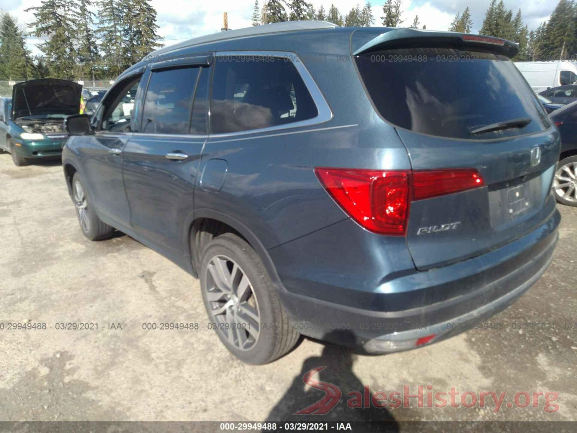 5FNYF6H92HB100136 2017 HONDA PILOT