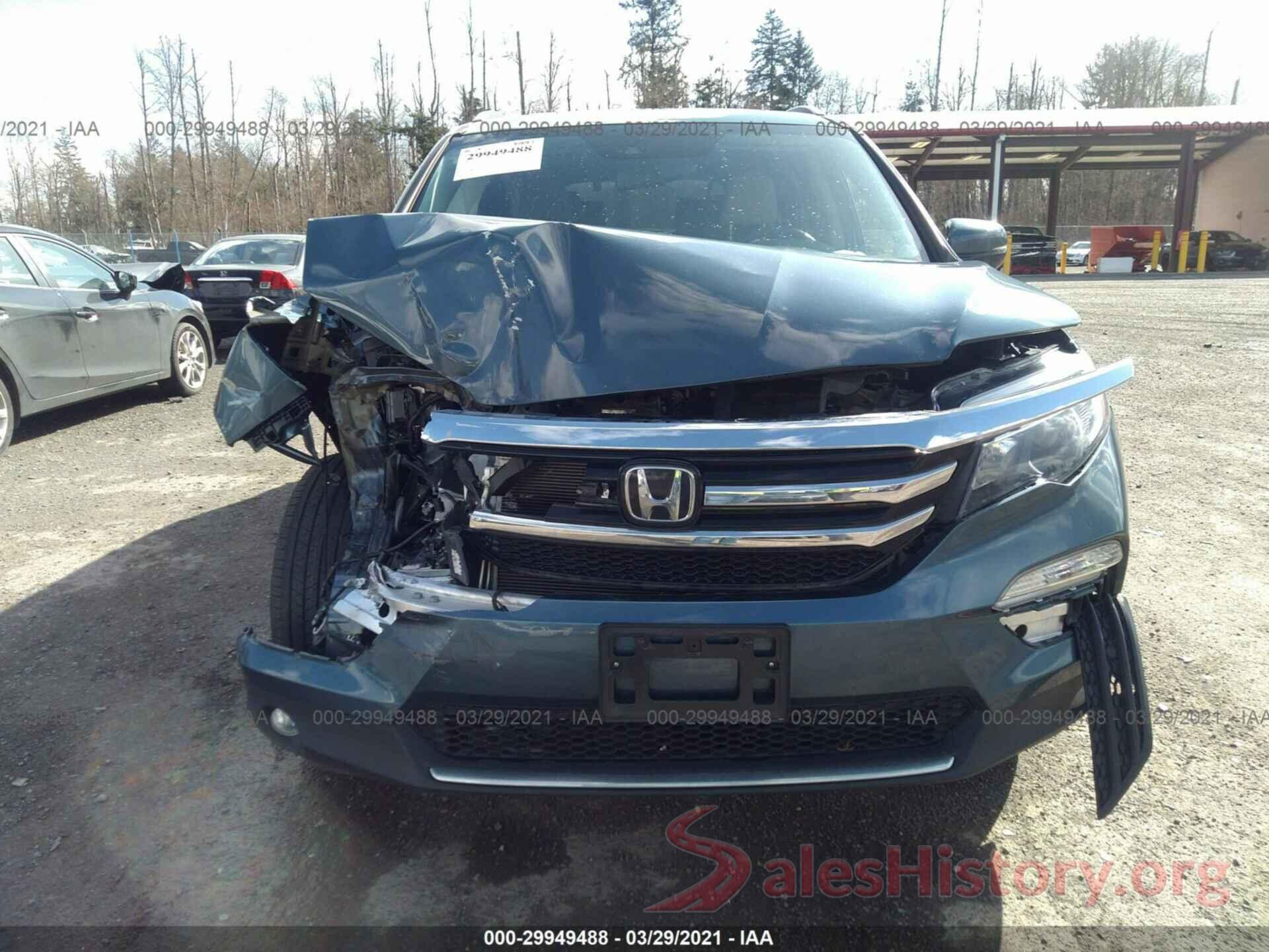 5FNYF6H92HB100136 2017 HONDA PILOT