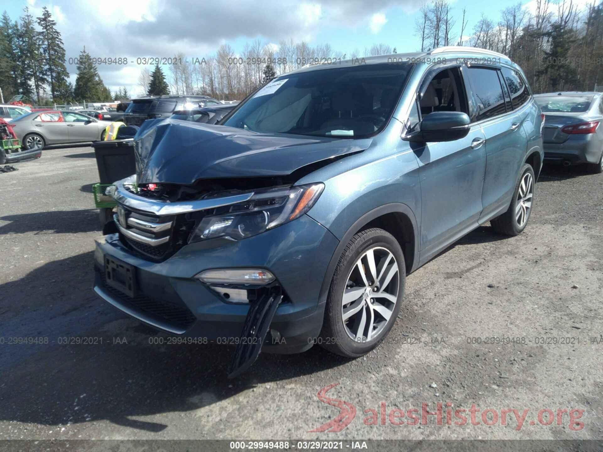 5FNYF6H92HB100136 2017 HONDA PILOT